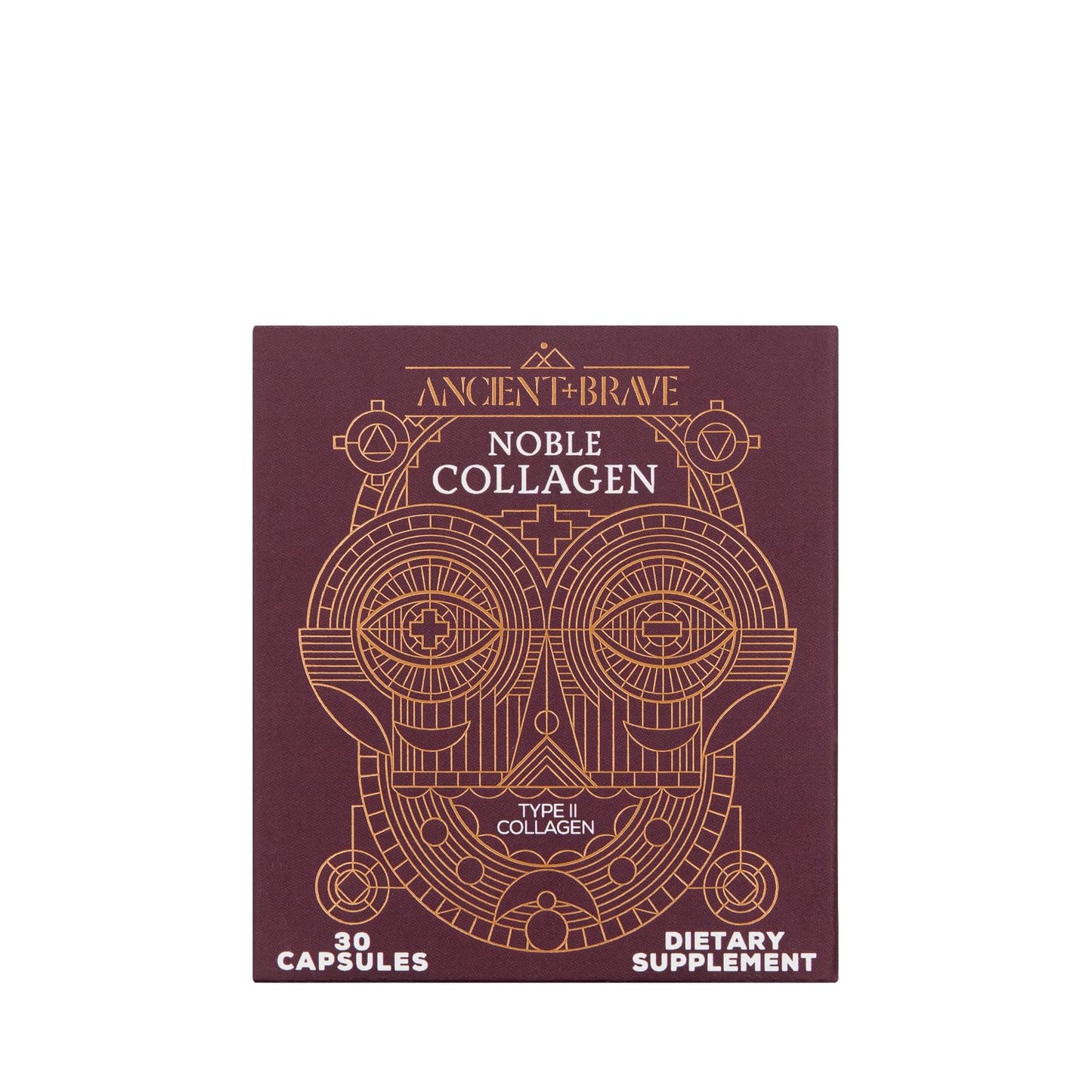 Ancient + Brave Noble Collagen Type 2 Capsules 30 Count