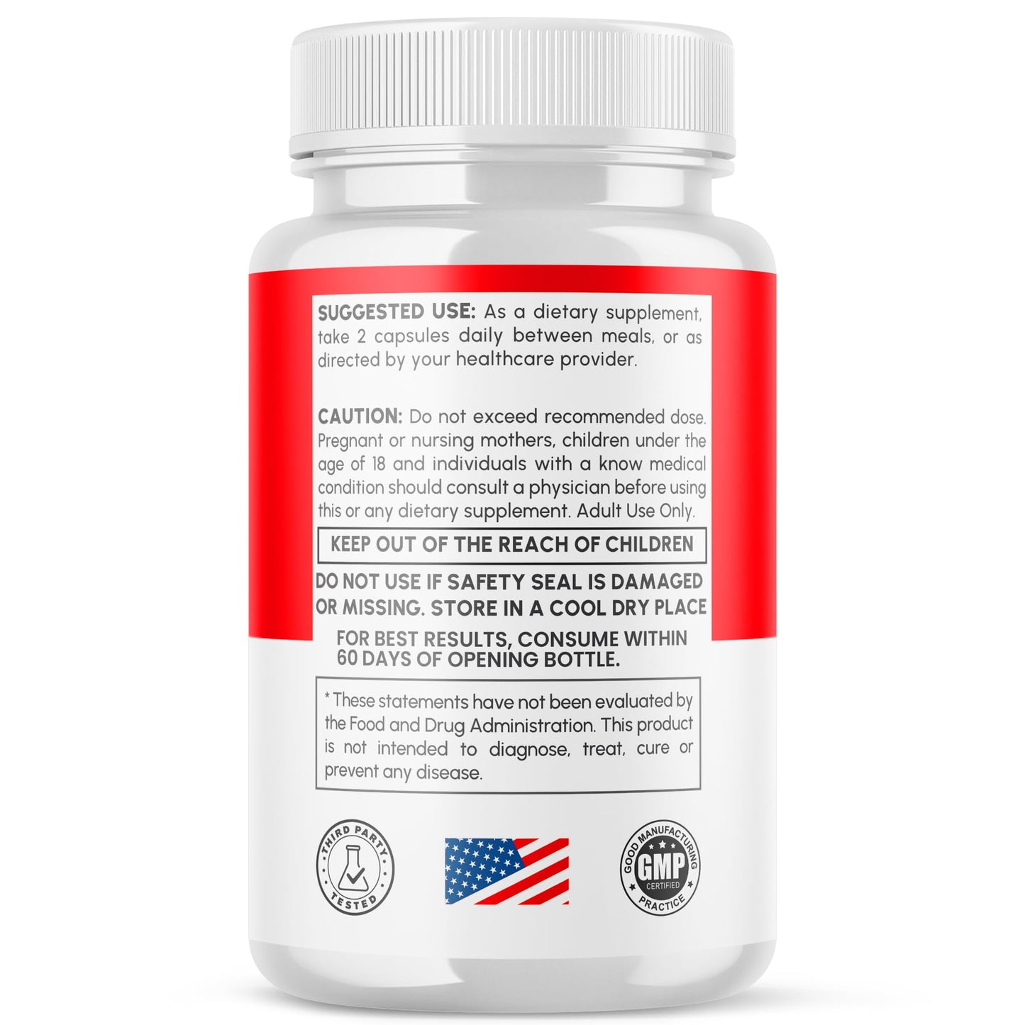 MJO Biosteady Blood Optimizer Capsules, 60 Capsules