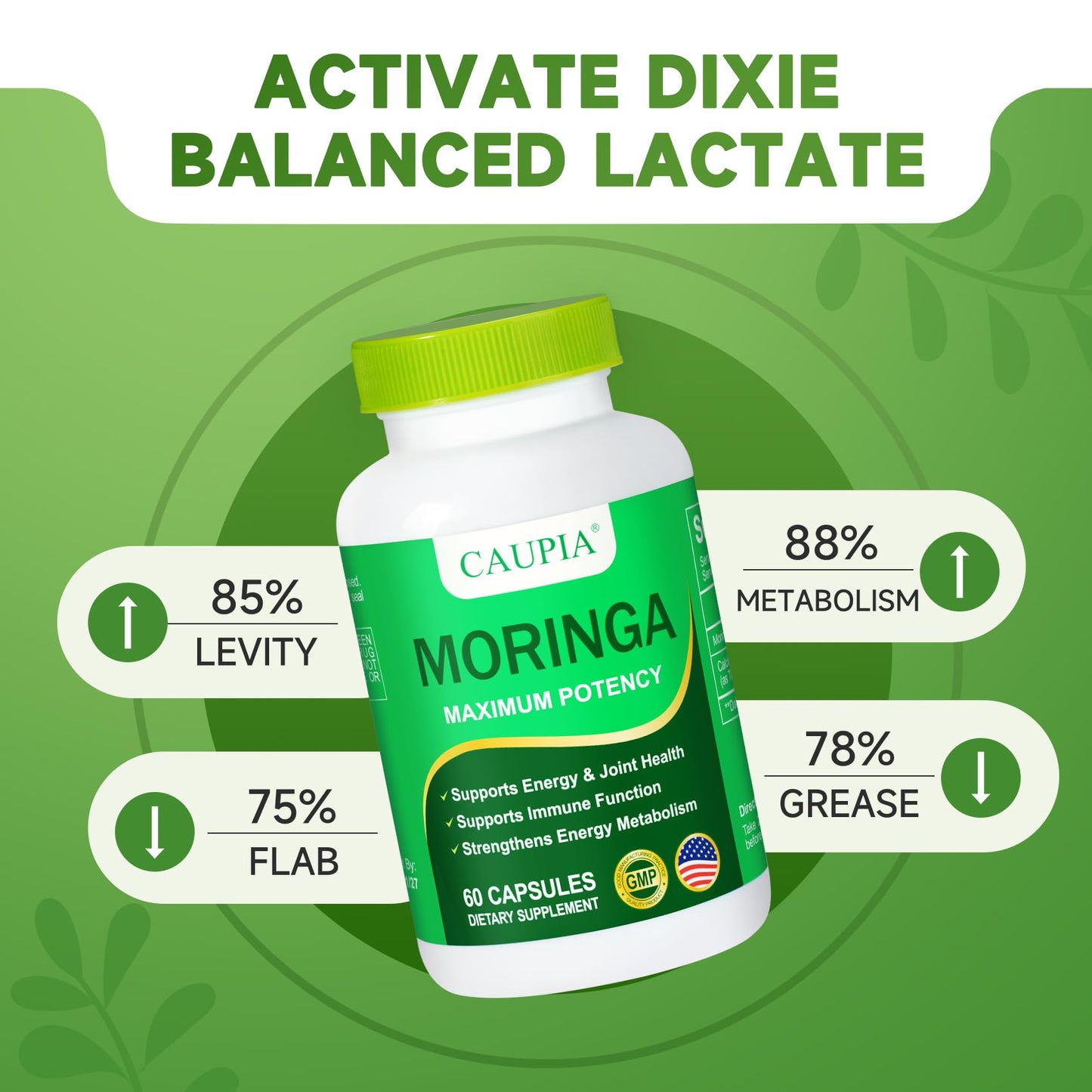 CAUPIA Moringa Capsule 60 Count