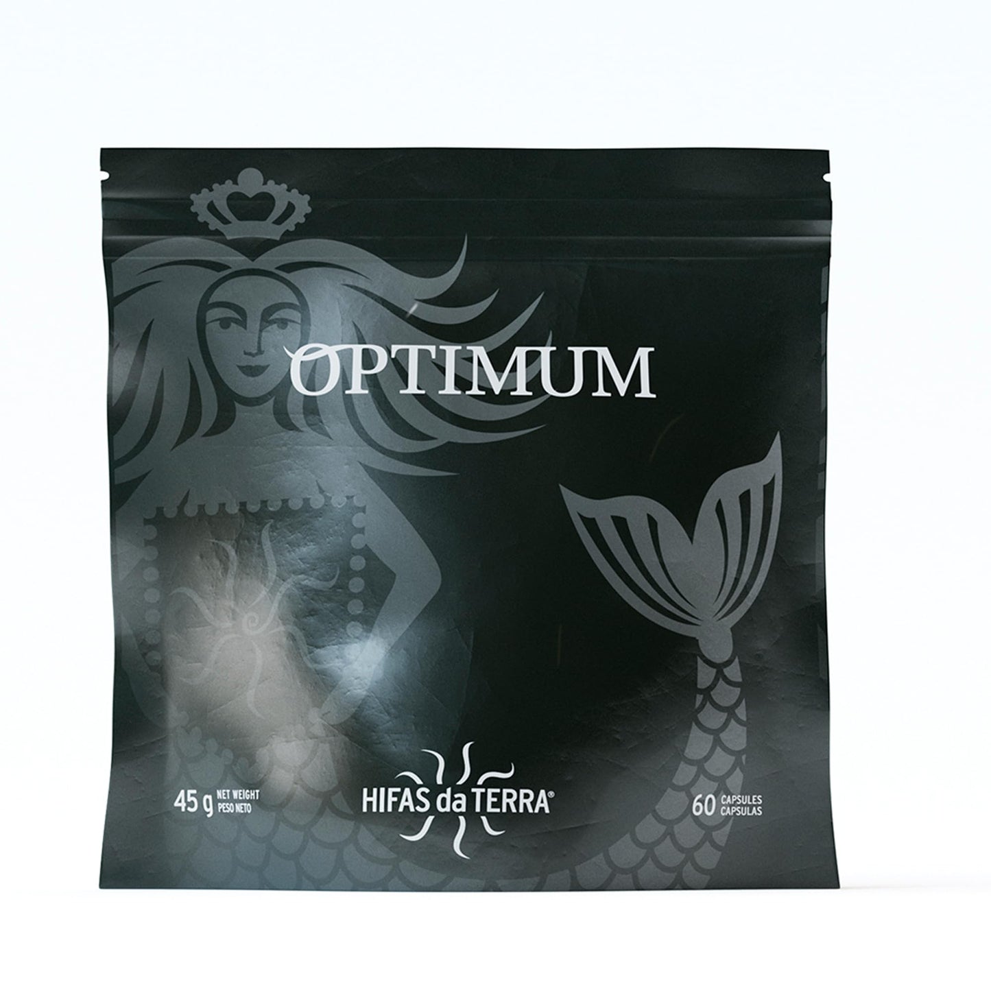 HIFAS DA TERRA Optimum Refill Pack for Women - Mushroom Supplement Complex with Cordyceps & Lions Mane, Adaptogenic Extract Powder, 60 Capsules