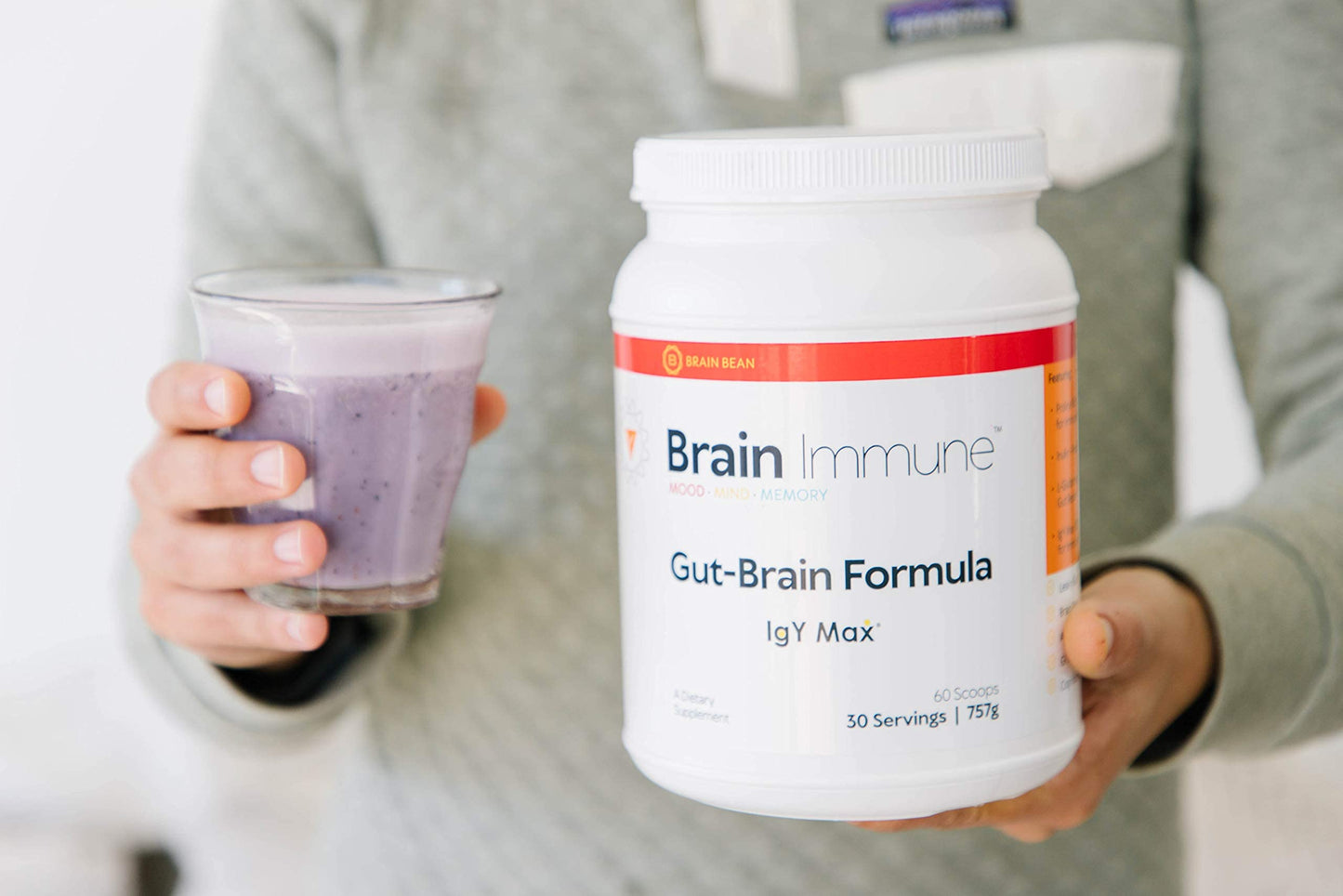 Brain Bean Brain-Immune Powder 26.7 oz