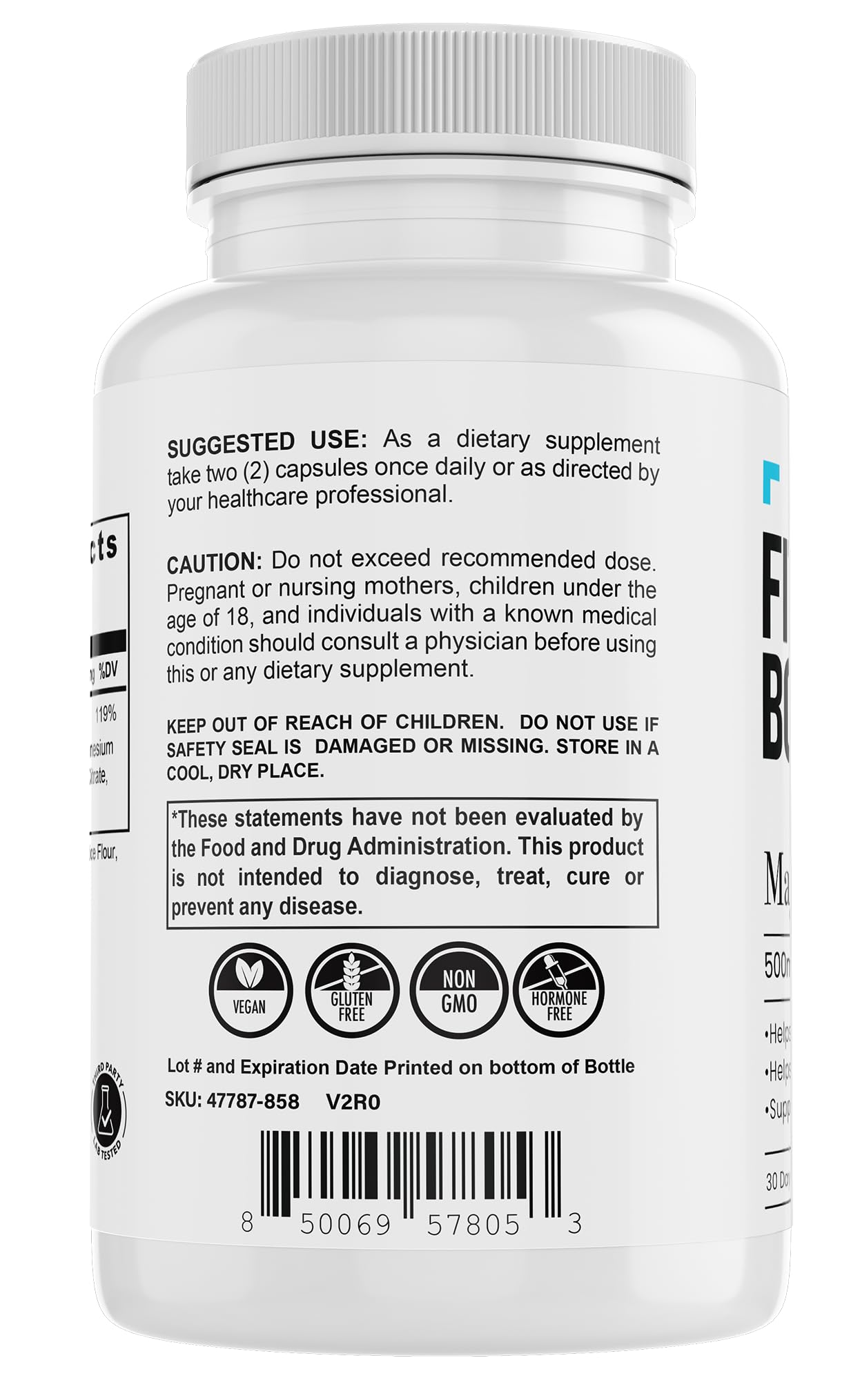 Fit Boxx MagVitality Complex, 60 Capsules