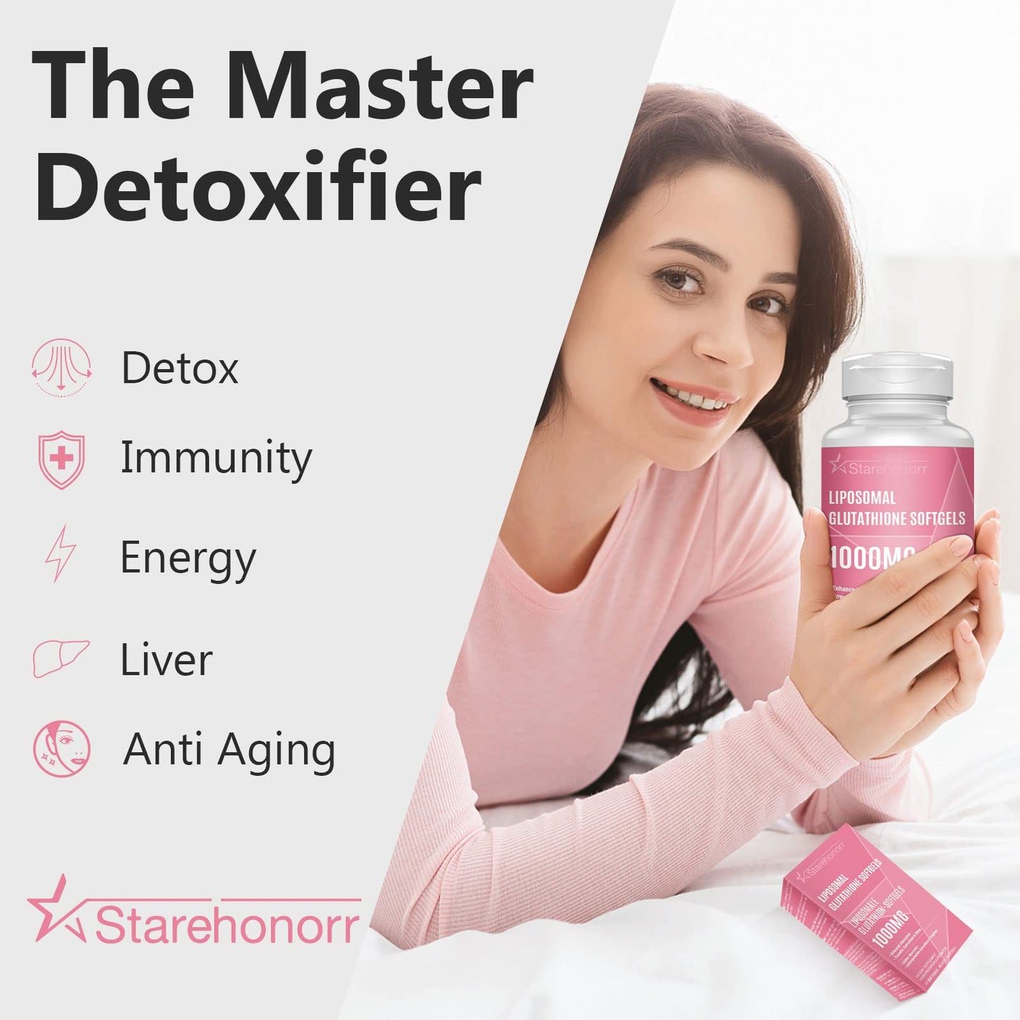 Starehonorr Liposomal Glutathione Capsule 120 Capsules