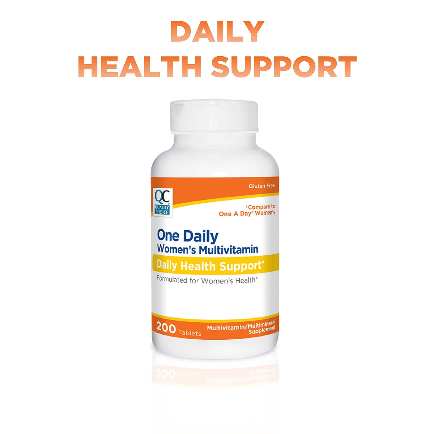 Quality Choice One Daily Women's Tablets, 1000 Tablets