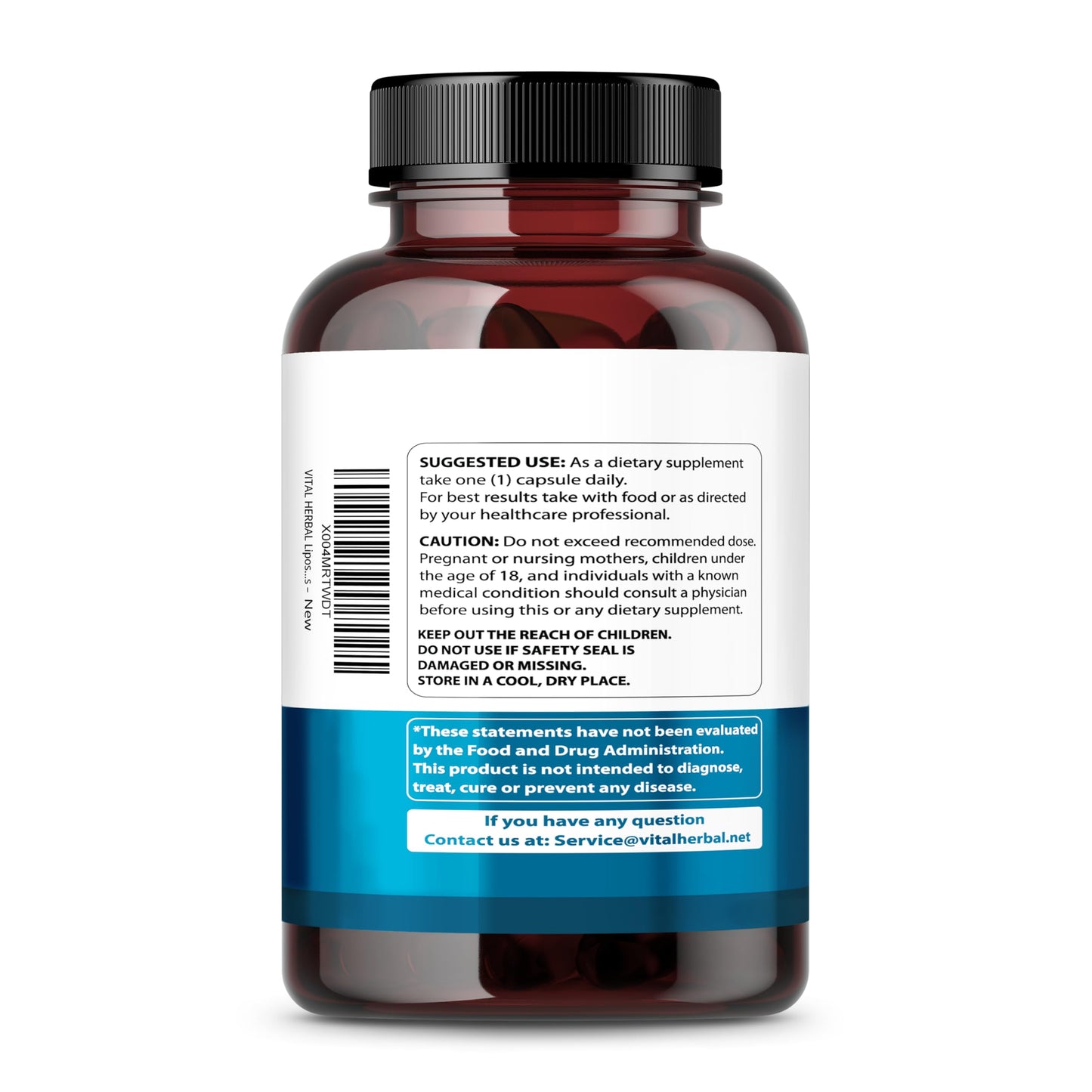 VITAL HERBAL Liposomal DIM Complex with Maca, Ashwagandha & Fenugreek – Supports Women's Wellness & Energy Balance, Capsules, 150 Count