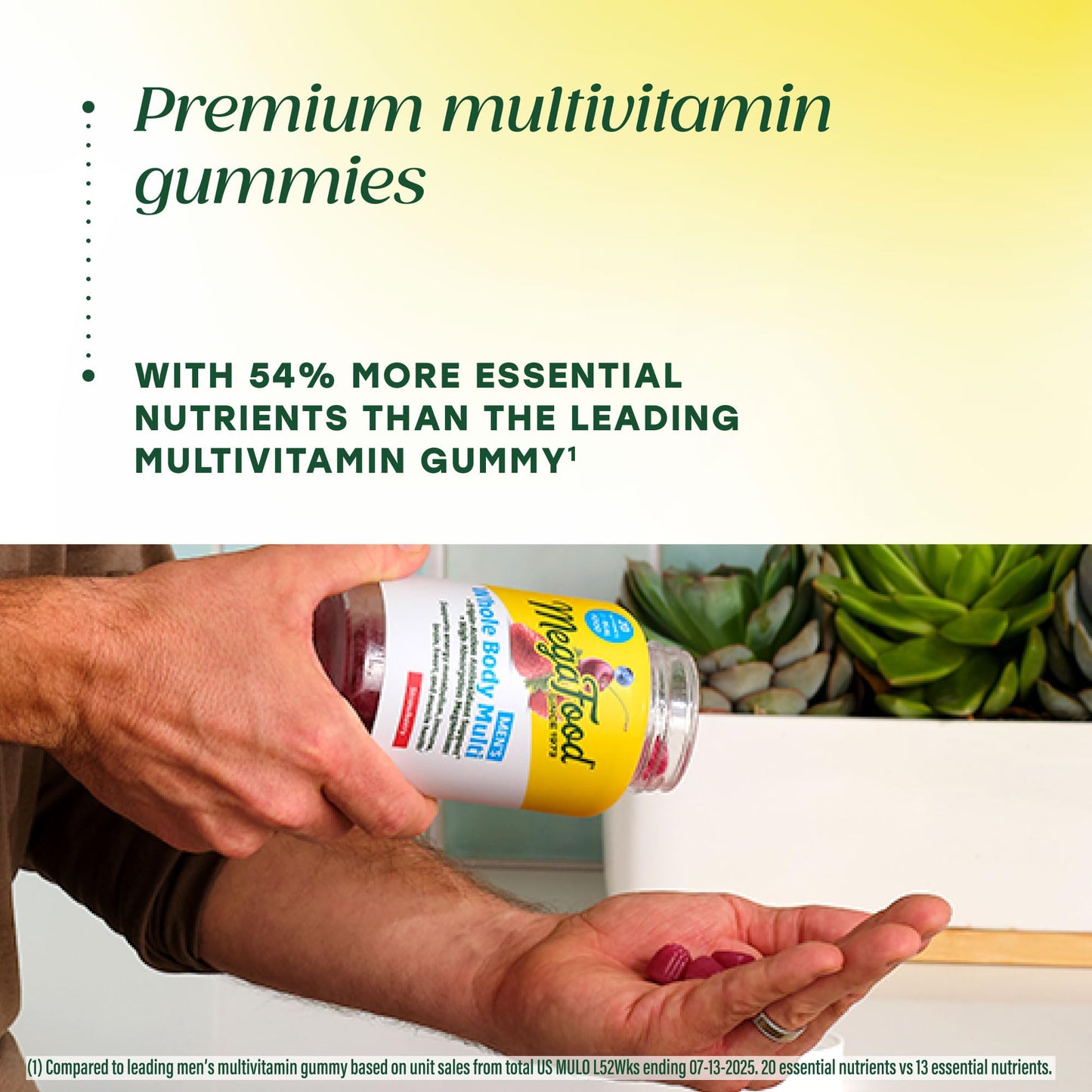 MegaFood Men’s Whole Body Multivitamin 90 Gummies