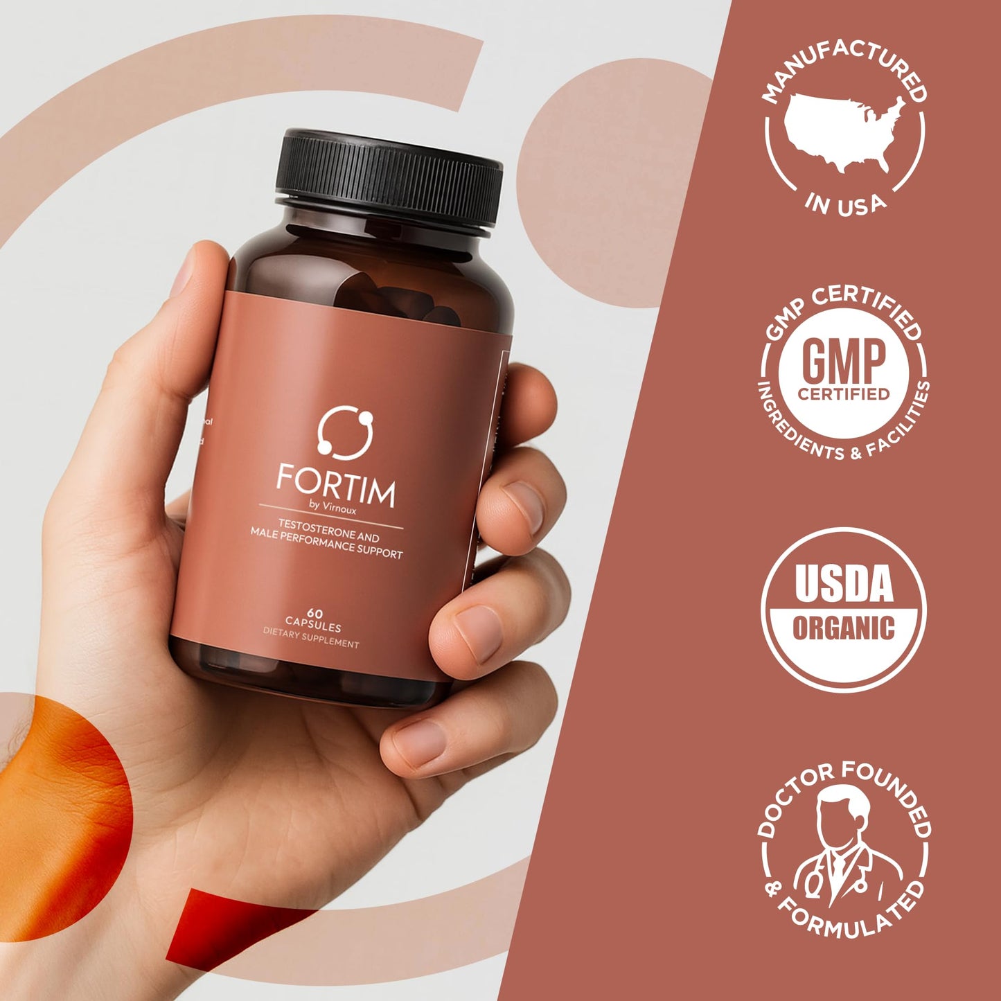 Virnoux Fortim Capsule, 60 Capsules