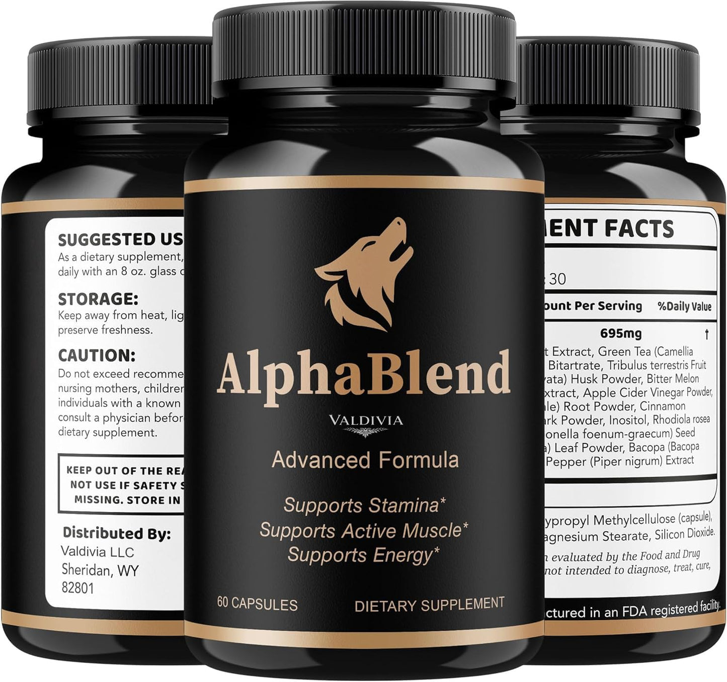 Valdivia Alpha Blend Capsules 300 Capsules