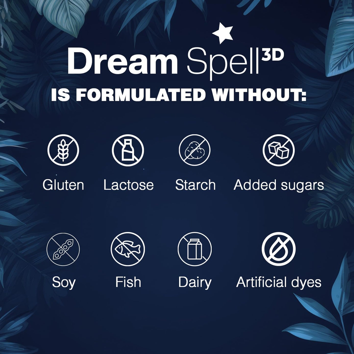 Dream Spell 3D Natural-Based Sleep Aid Capsule, 30 Count