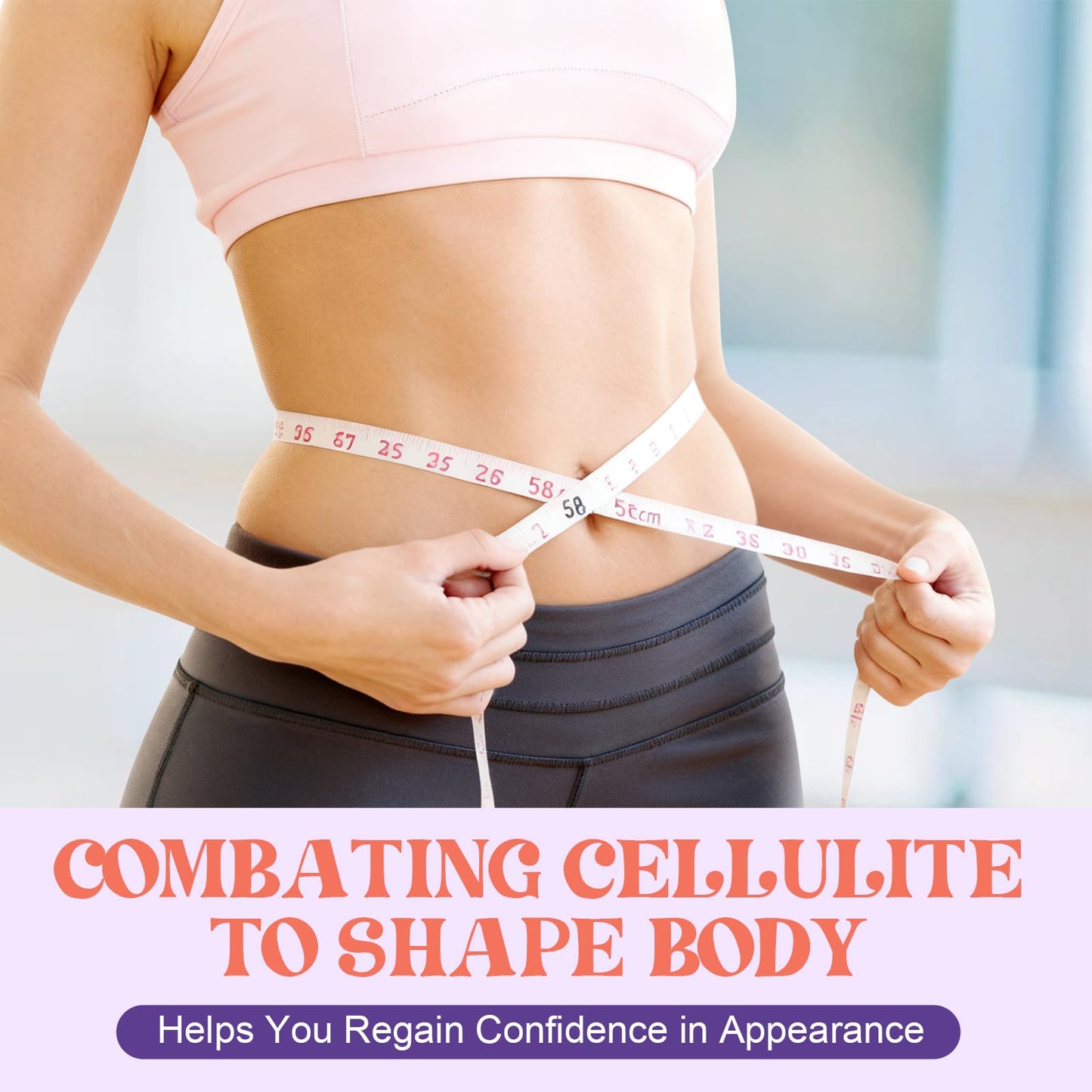 DSFGHJE Cellulite Remover for Legs, Anti-Cellulite Capsules, 60 Capsules