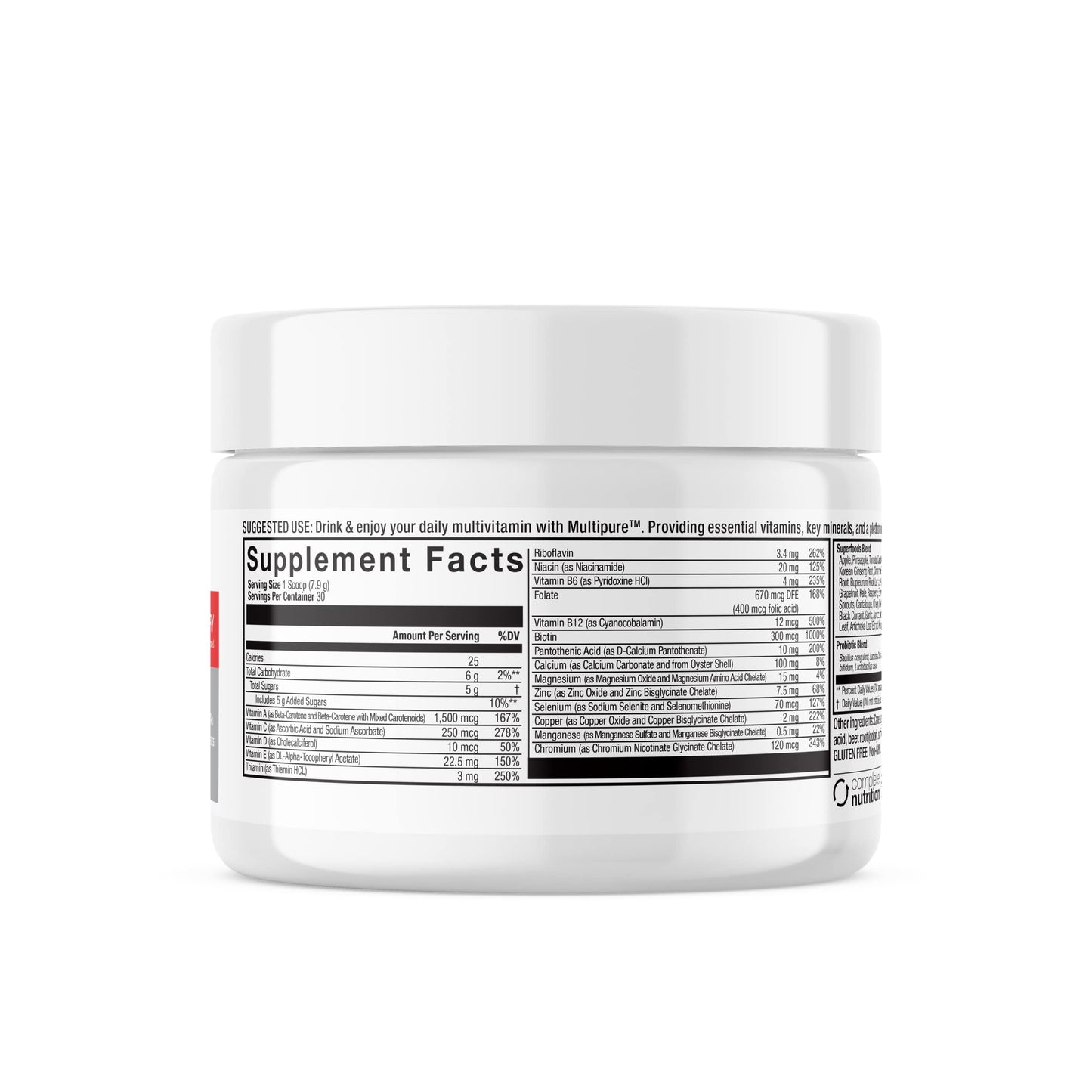 Complete Nutrition Reclaim Multi Pure Variety Pack Powder 18 Servings