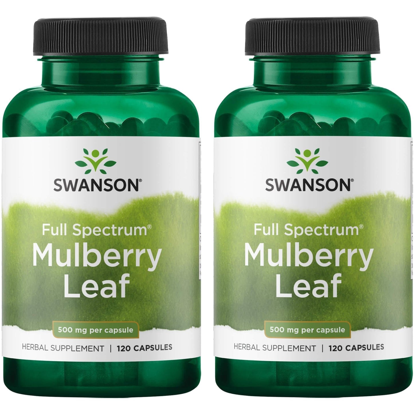 Swanson Full Spectrum Mulberry Leaf Herbal Supplement 500 mg Capsules 240