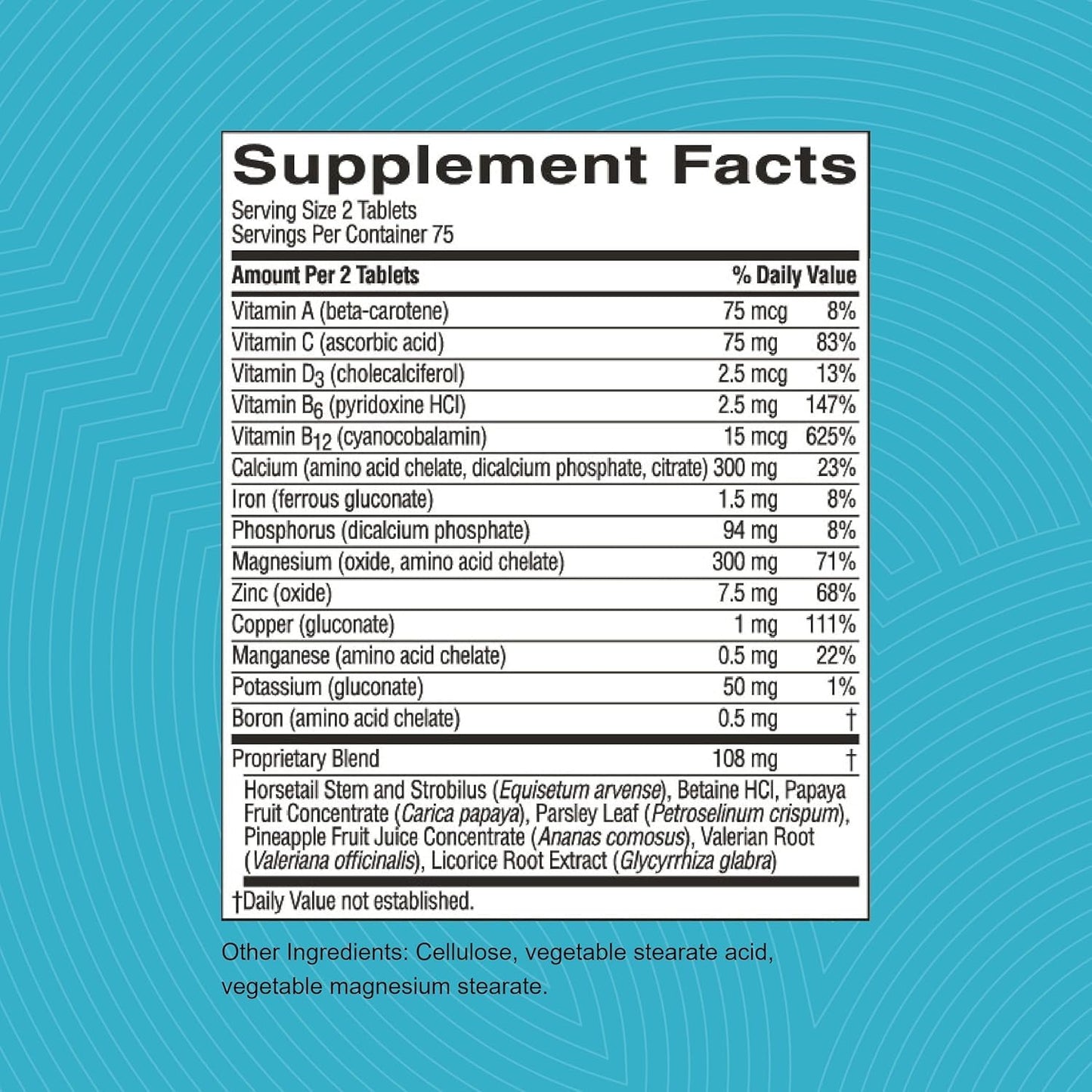 Nature's Sunshine Skeletal Strength Tablets 150