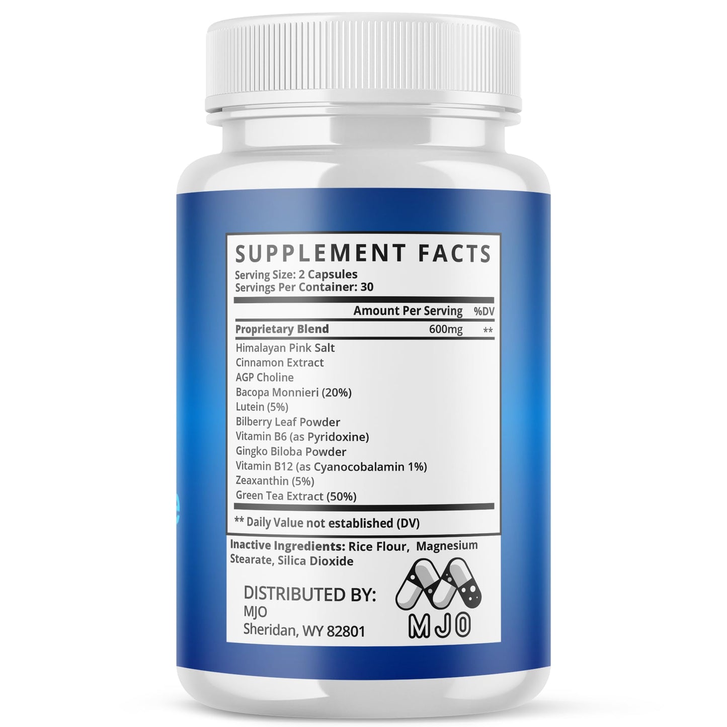 MJO NerveFluence Capsules 300 Capsules