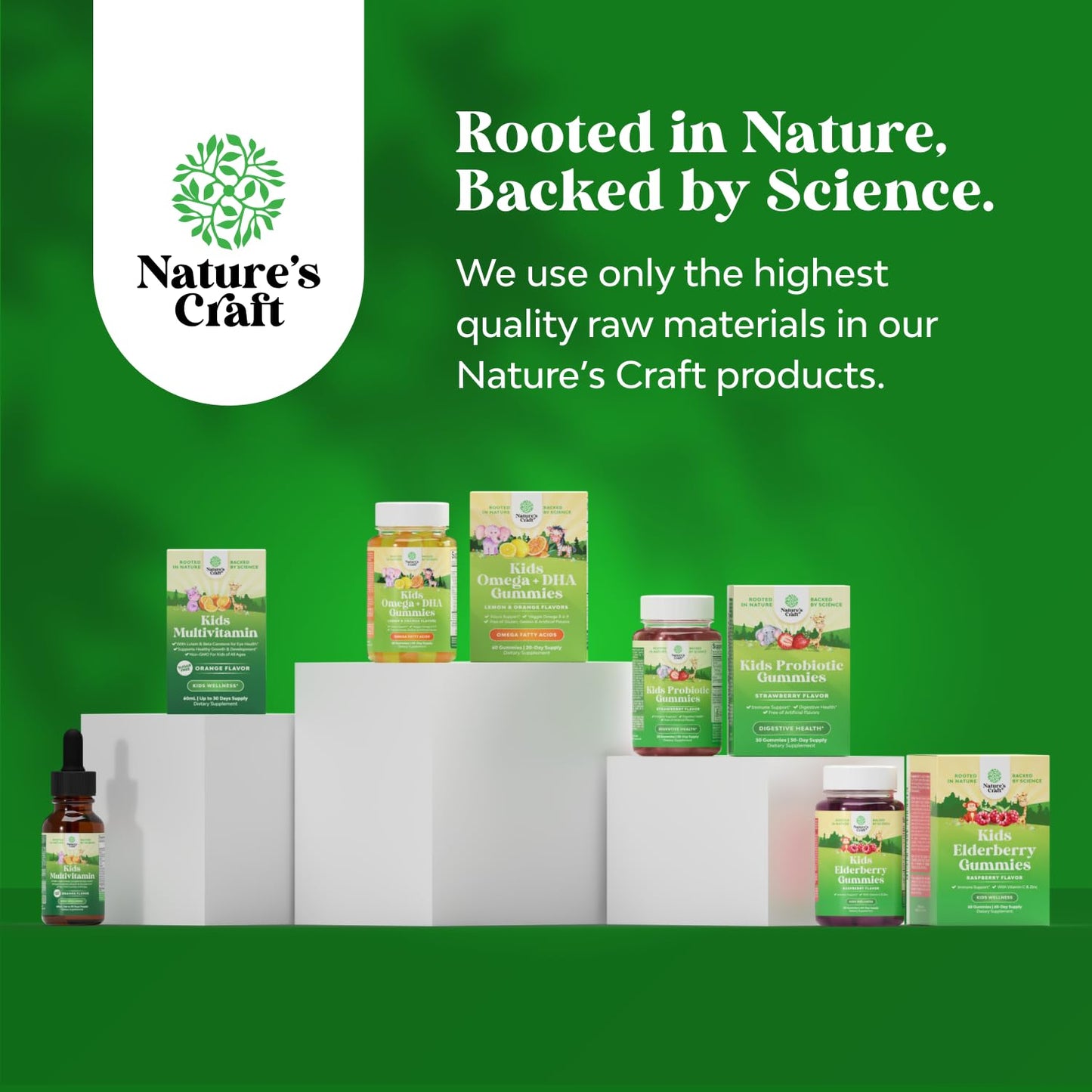 Natures Craft Omega DHA Gummies for Kids Gummy 180