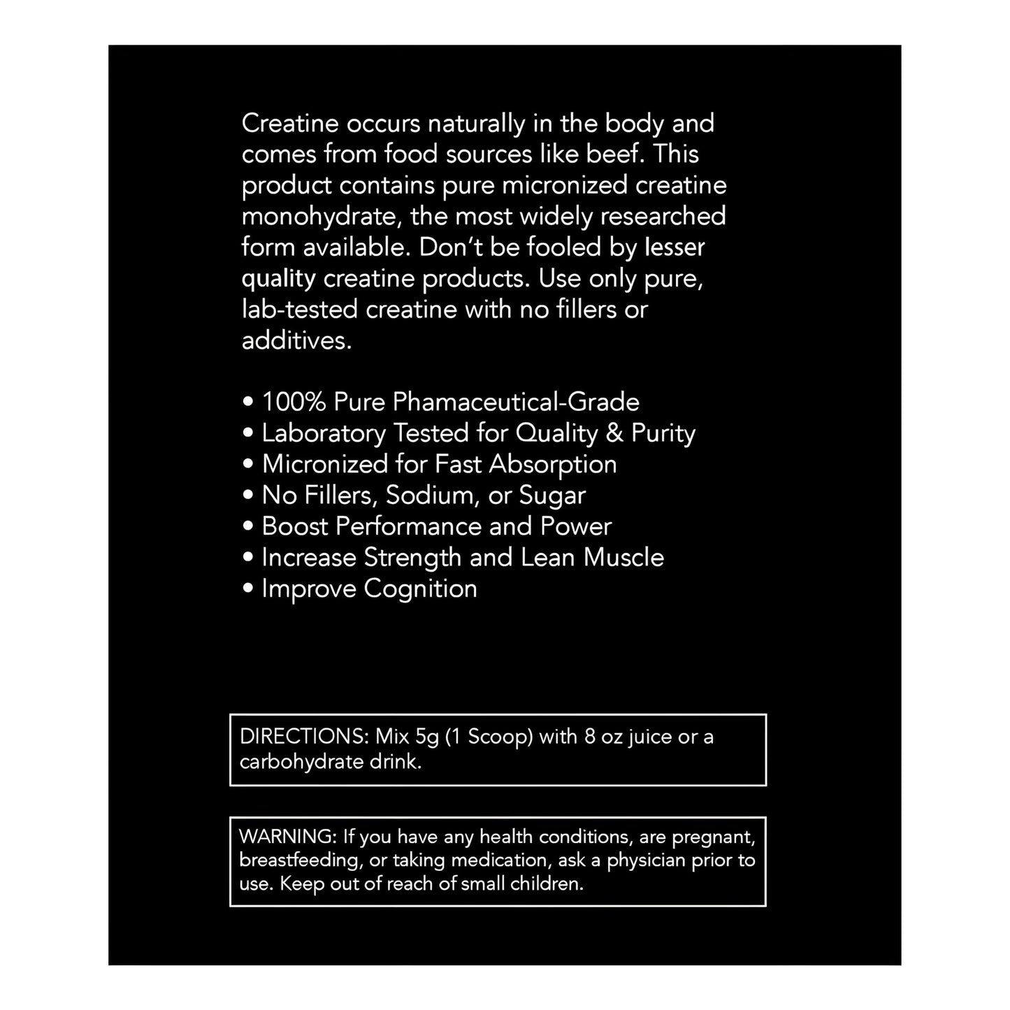 Neurd Labs CreaTech Micronized Creatine Monohydrate Powder, 10.58 Ounce