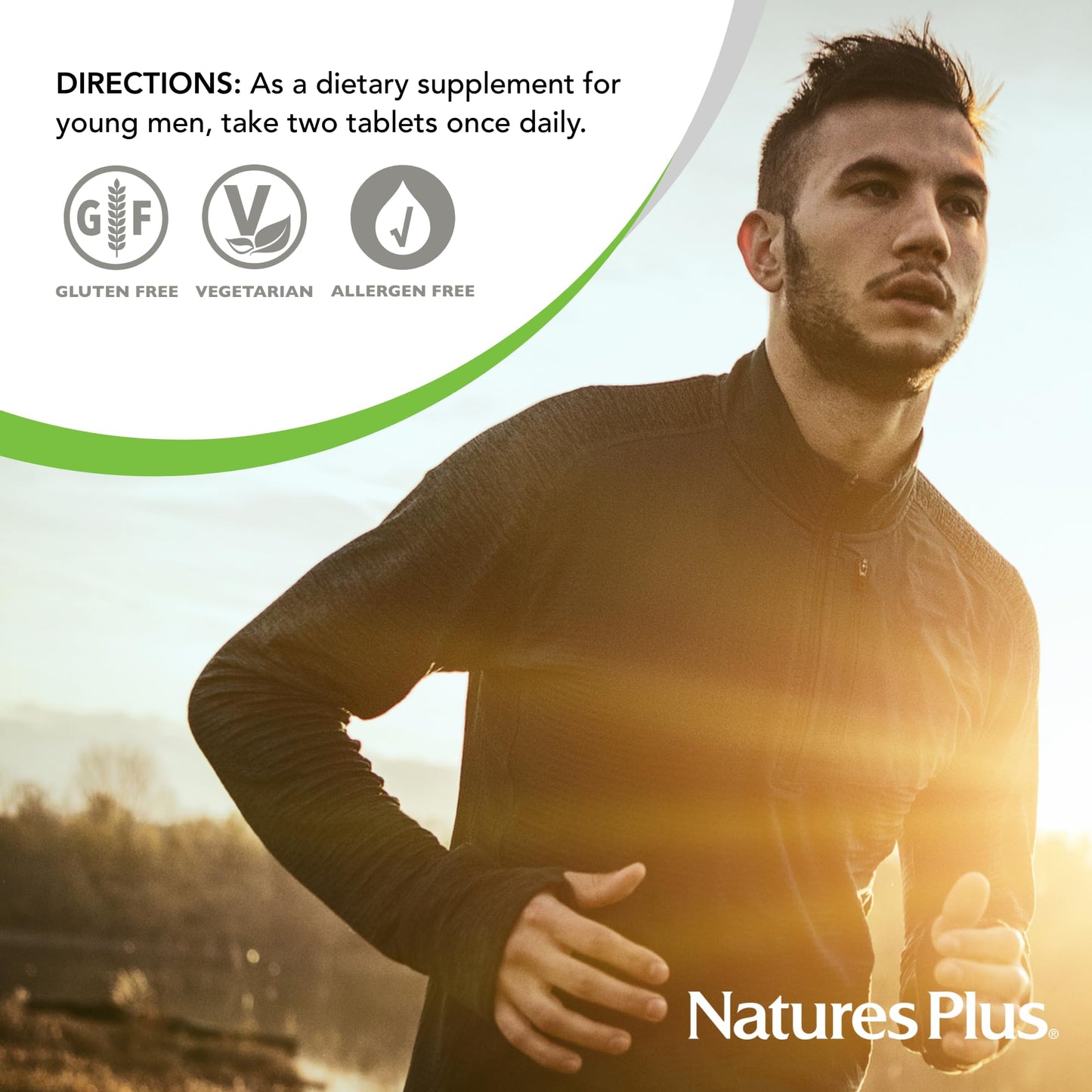 NaturesPlus Power Teen for Him 60 Tablets