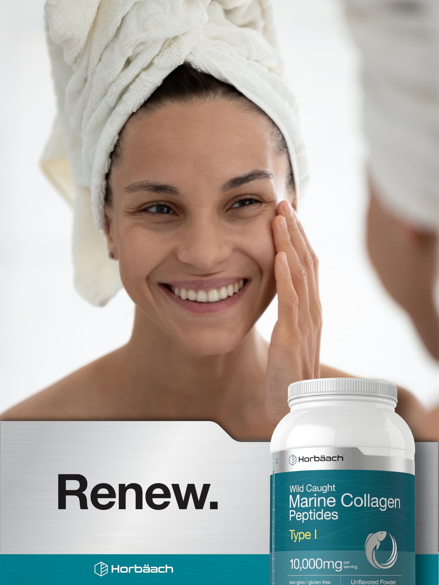 Horbäach Marine Collagen Peptides Powder 35.2 oz