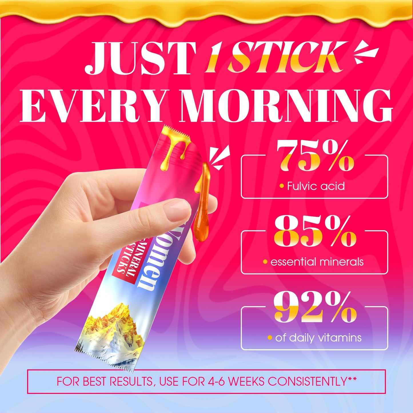 Hochornk Shilajit Honey Sticks for Cat Powder 5.6