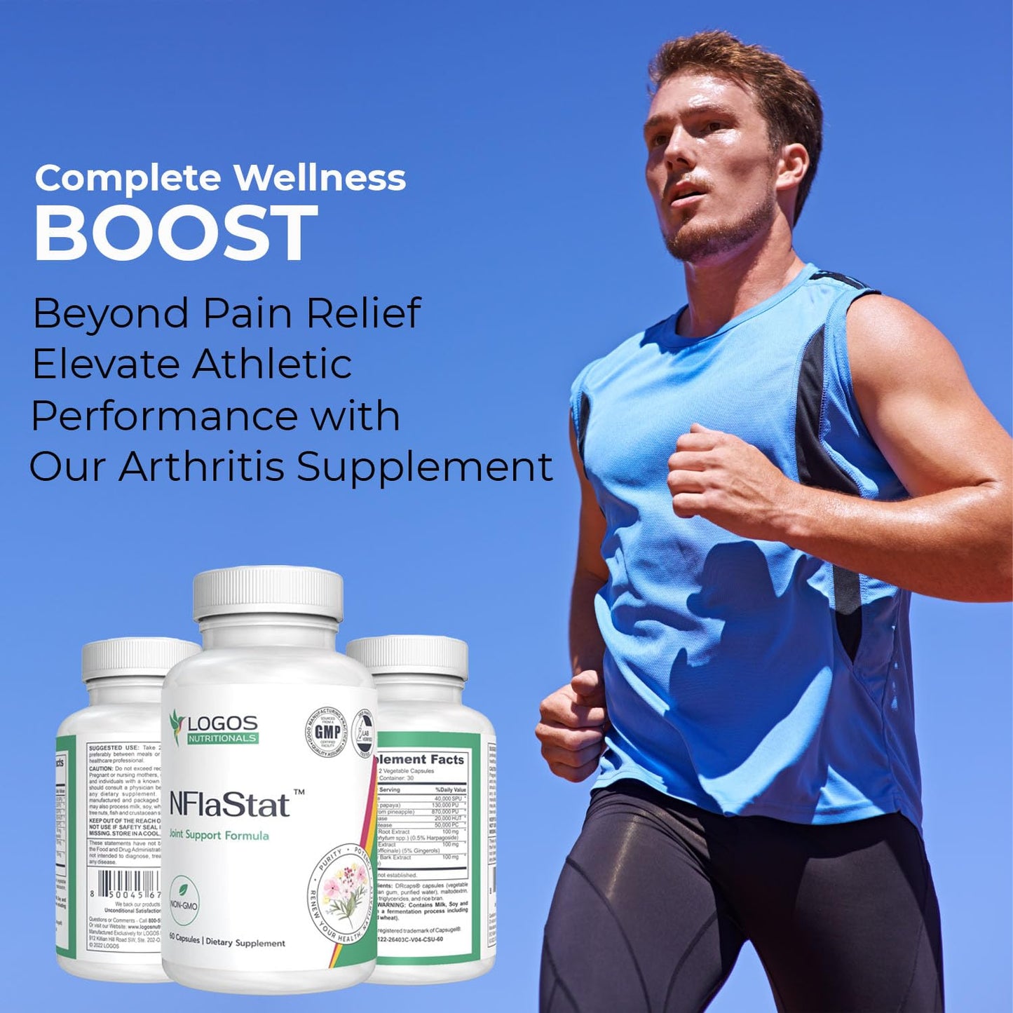 logos nutritionals NFlaStat 60 Capsules