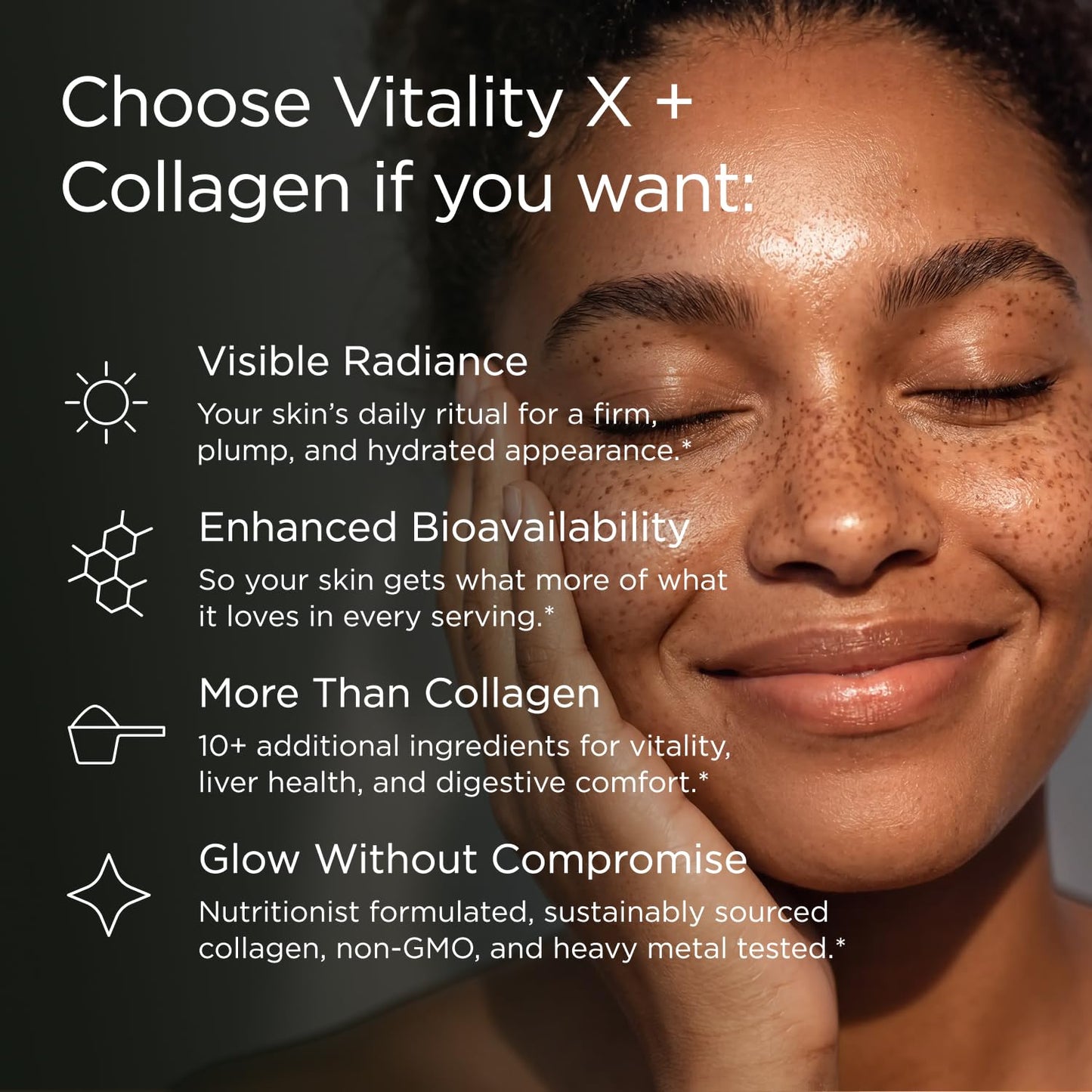JSHealth Marine Collagen Powder for Women 6.35 Ounce