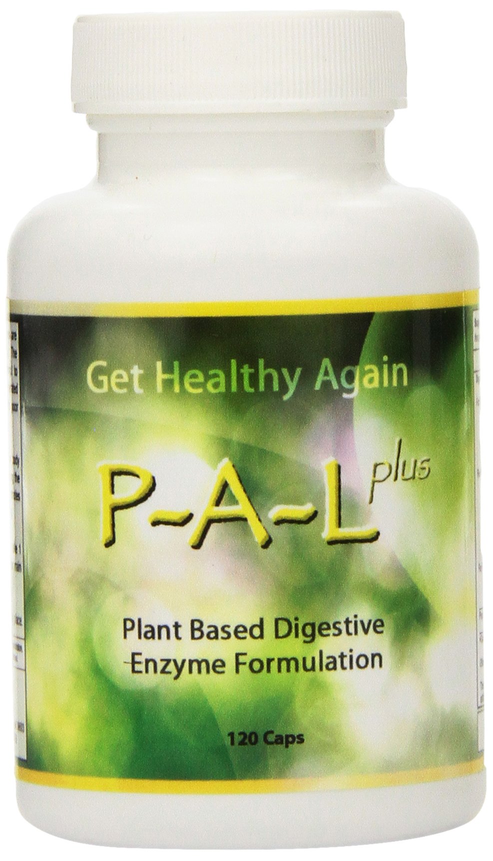 ERC Enzymes P-A-L Plus Plant-Based Digestive Enzyme Formulation, 120 Capsules