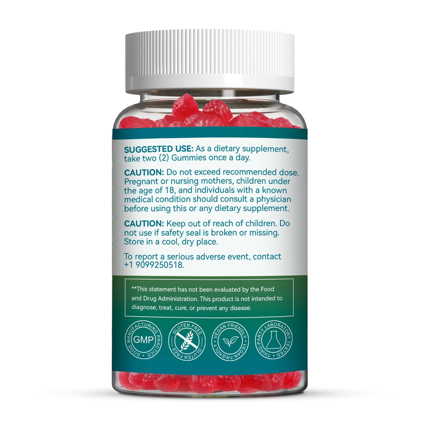 SmildeHeal Women's Multivitamin Gummies, 60 Count