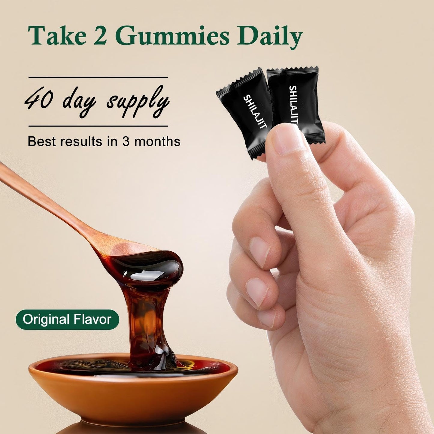 Dmtdnid Himalayan Shilajit 80 Gummies