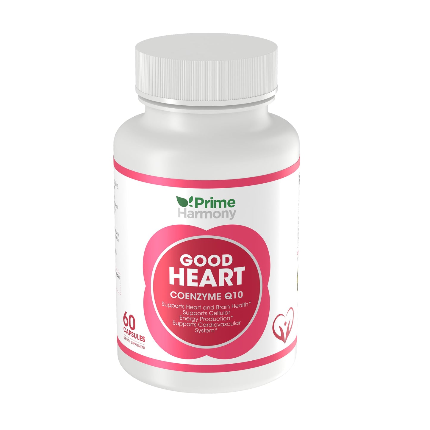 Prime Harmony Good Heart Coenzyme Q10 Supplement Capsule, 60 Capsules