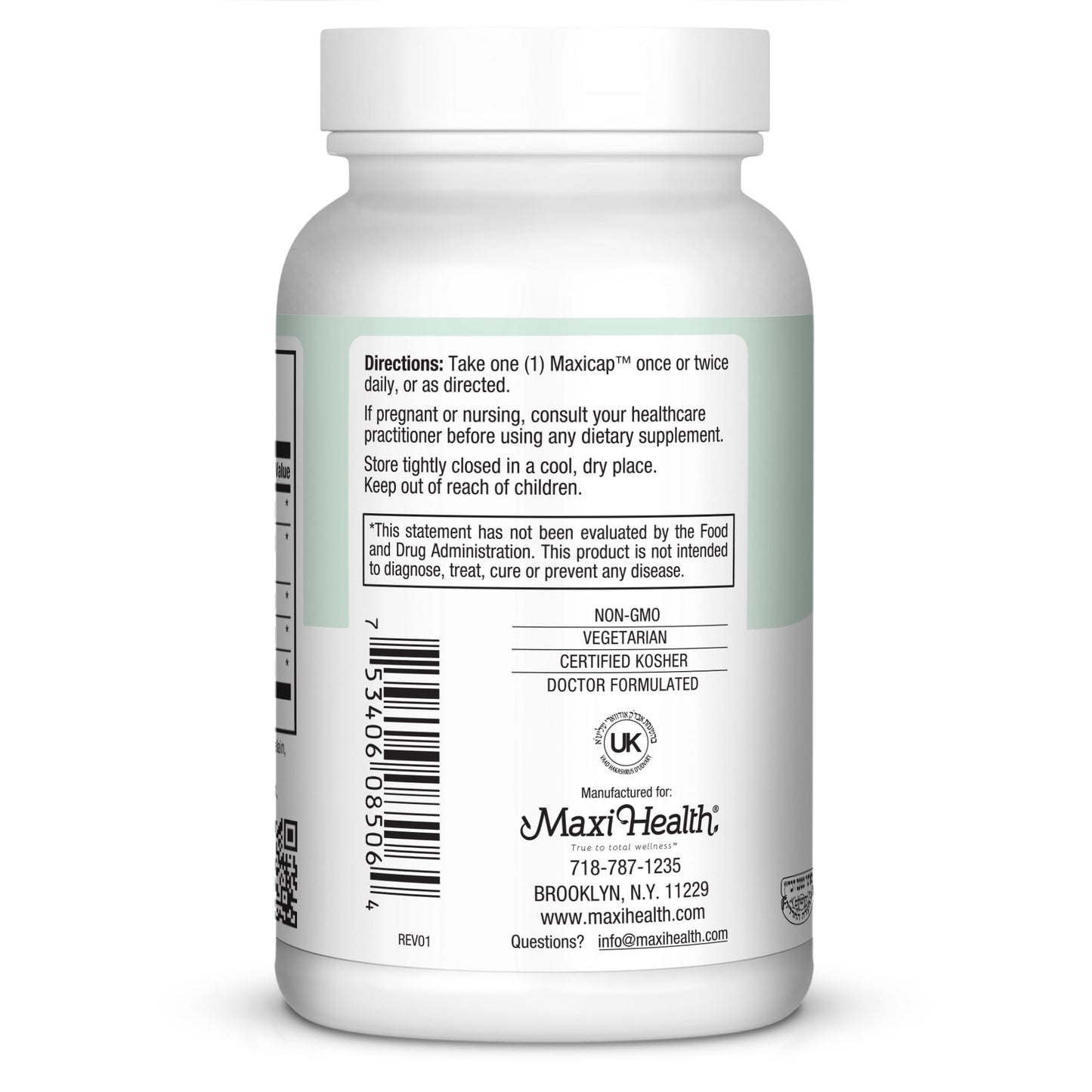 Maxi Health Livamax Liver Formula with Milk Thistle and Dandelion Root 60 Capsules