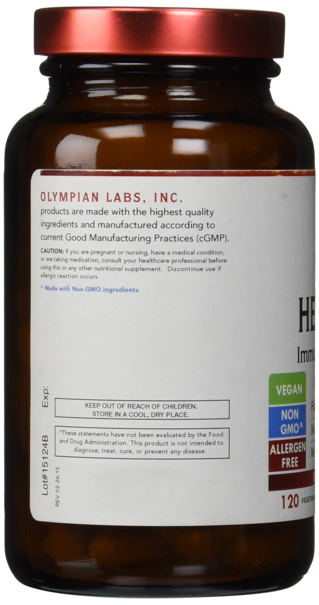 Olympian Labs Herp-Eeze Capsules 120