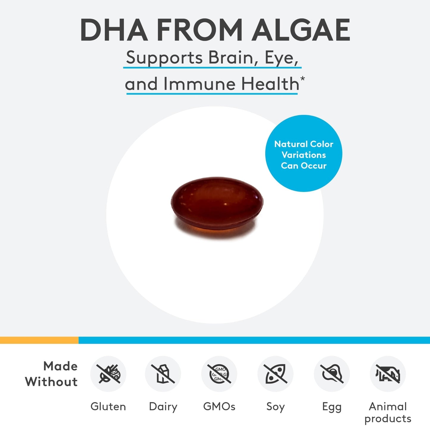 XYMOGEN DHA from Algae Softgels 60