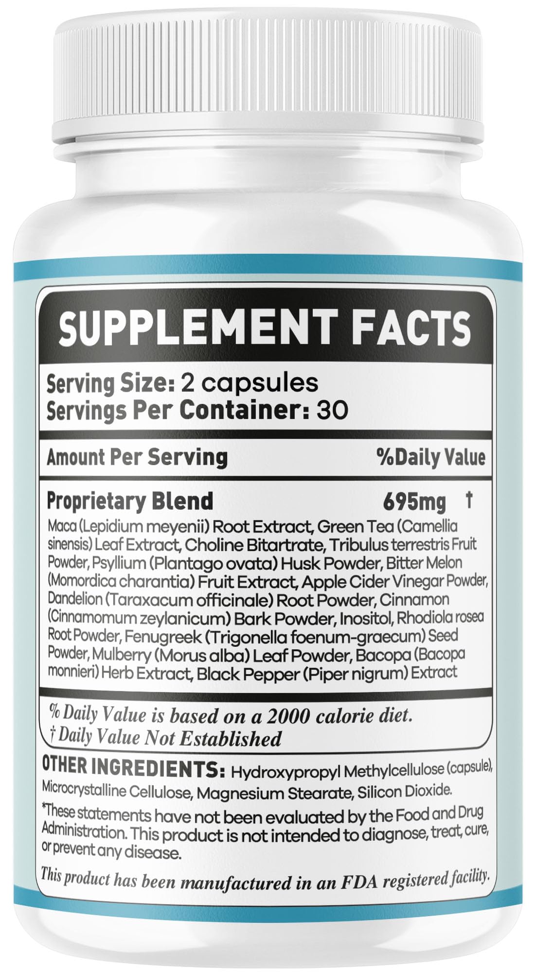 OVICIA Glucovex Supplement Capsules 180 Capsules