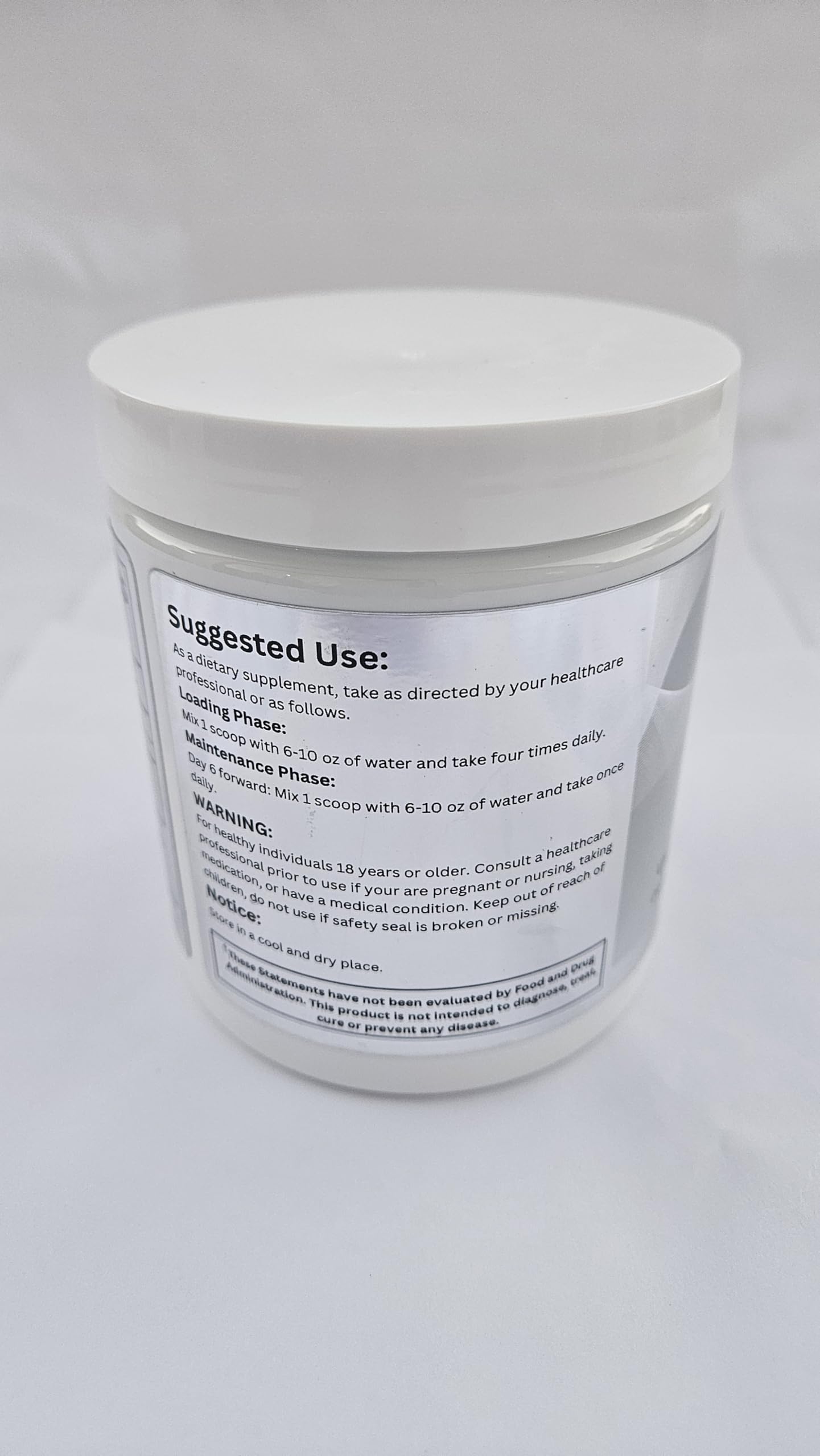 MRF4 Creatine Monohydrate Plus L-Glutamine Powder, 7.93 oz