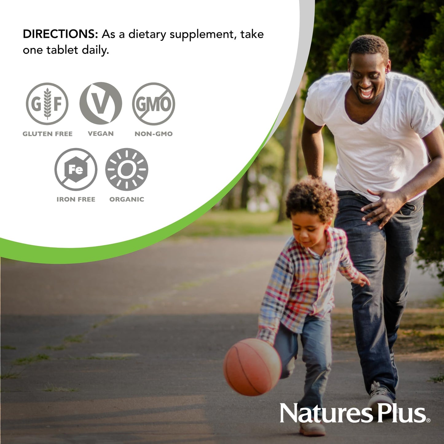 Nature's Plus Source of Life Garden Men's Once Daily Multivitamin 30 Tablets