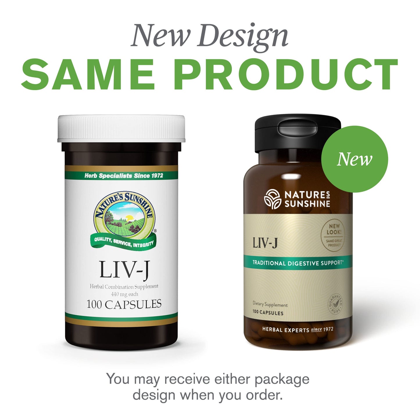 Nature's Sunshine LIV-J Capsule 100 Count