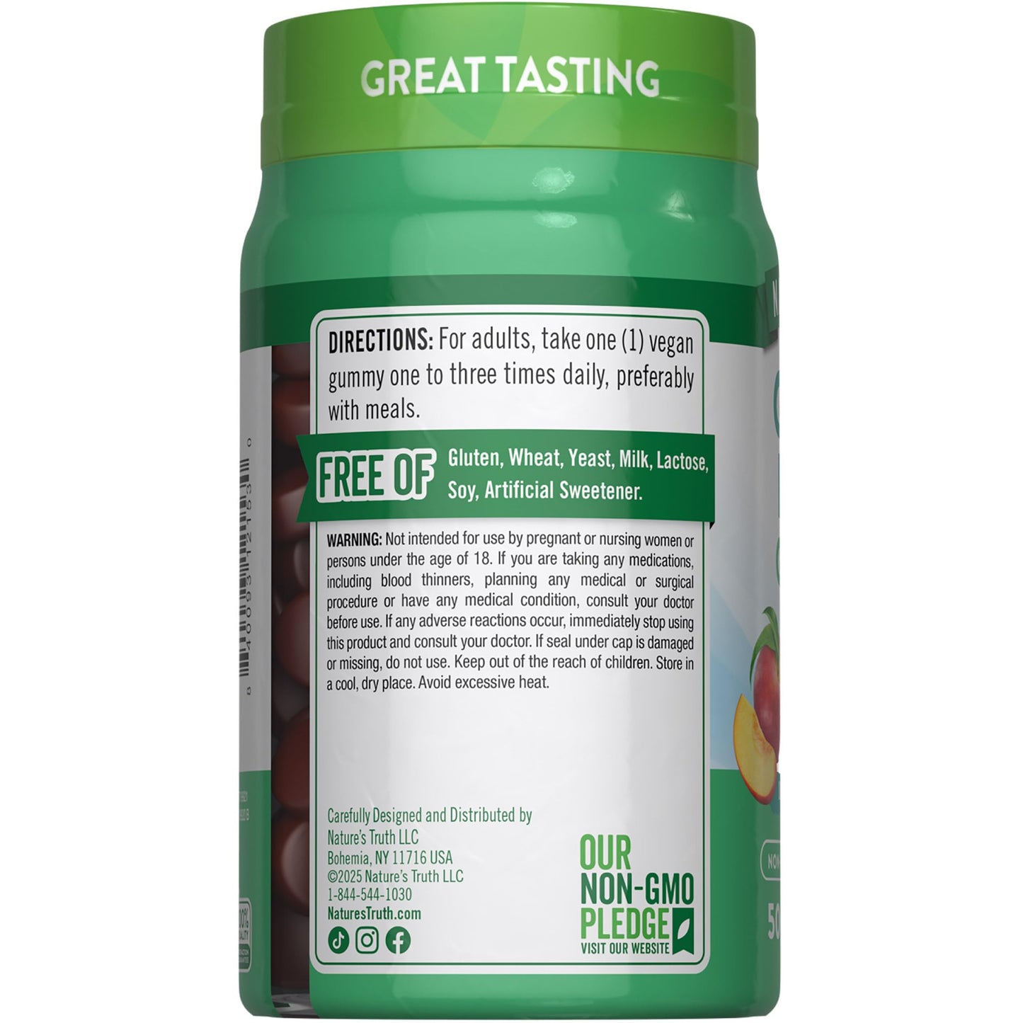 Nature's Truth Ginkgo Biloba Gummies, 50 Count