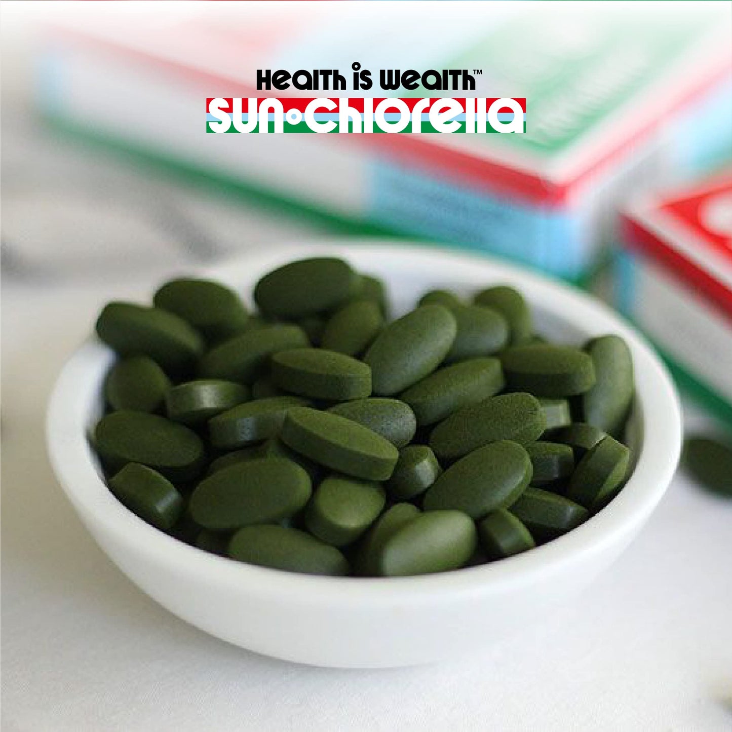 Sun Chlorella A Tablets 500 mg, 600 Tablets
