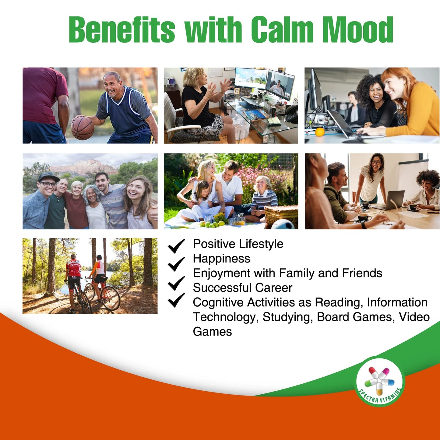 Spectra Vitamins Mood Booster 60 Capsules