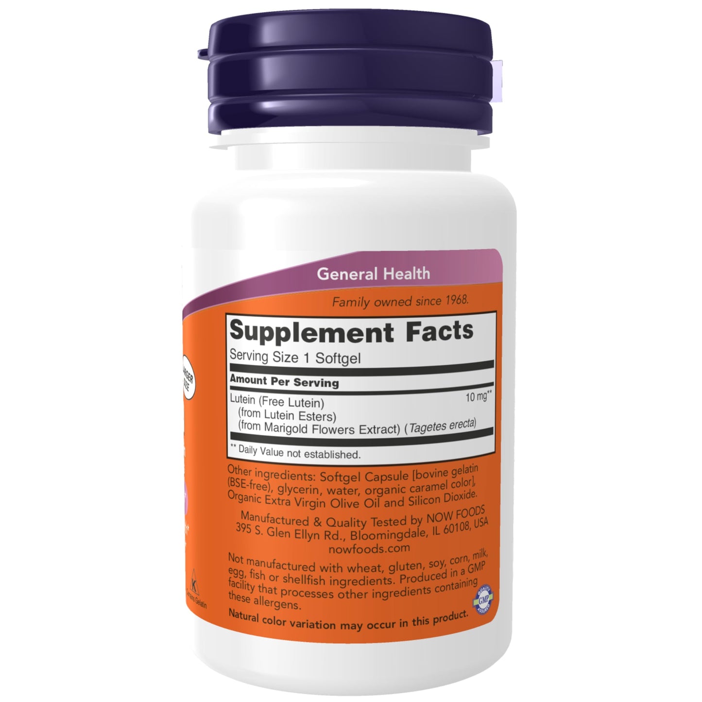 NOW Foods Lutein Esters Softgel 240
