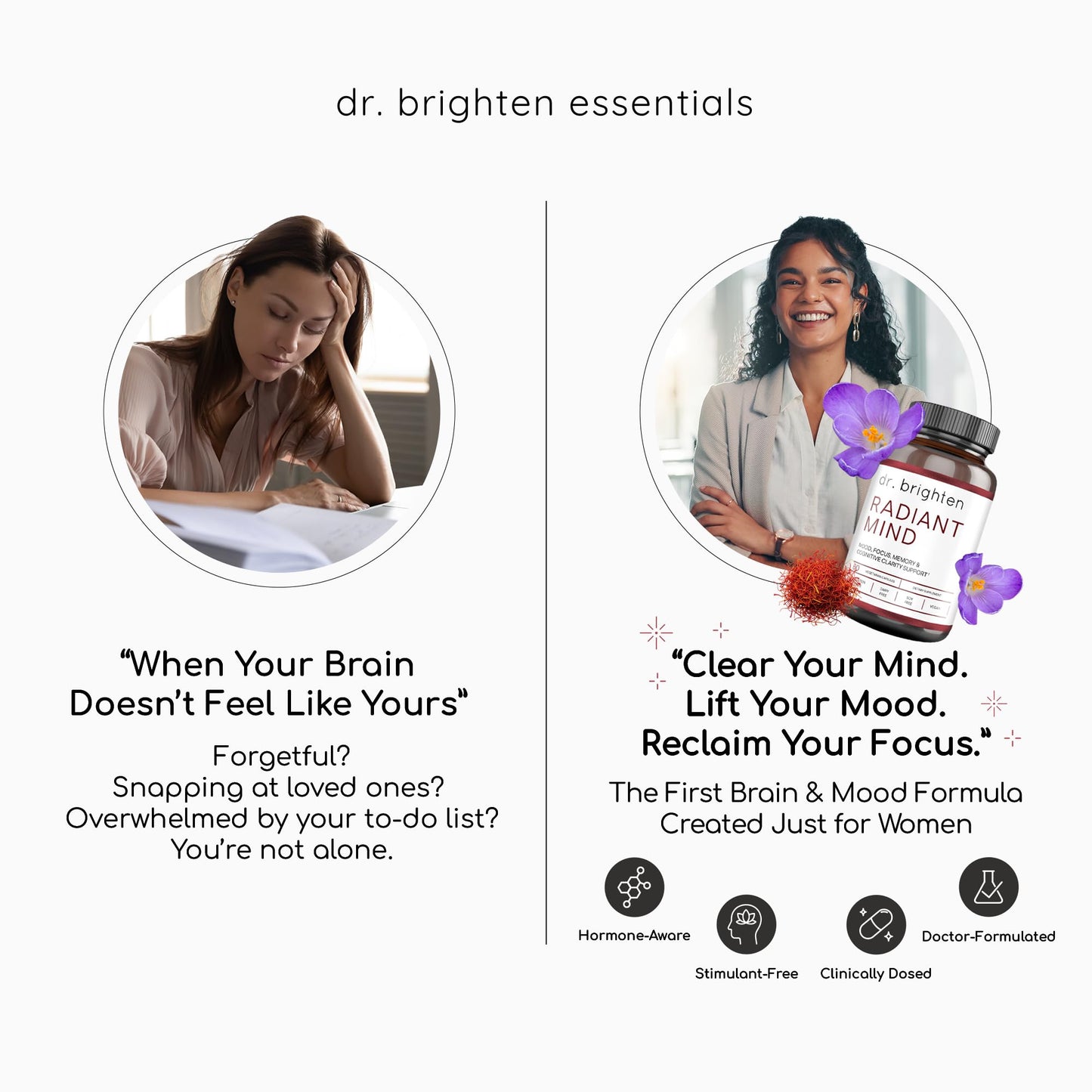 Dr. Brighten Radiant Mind Capsule 60 Count