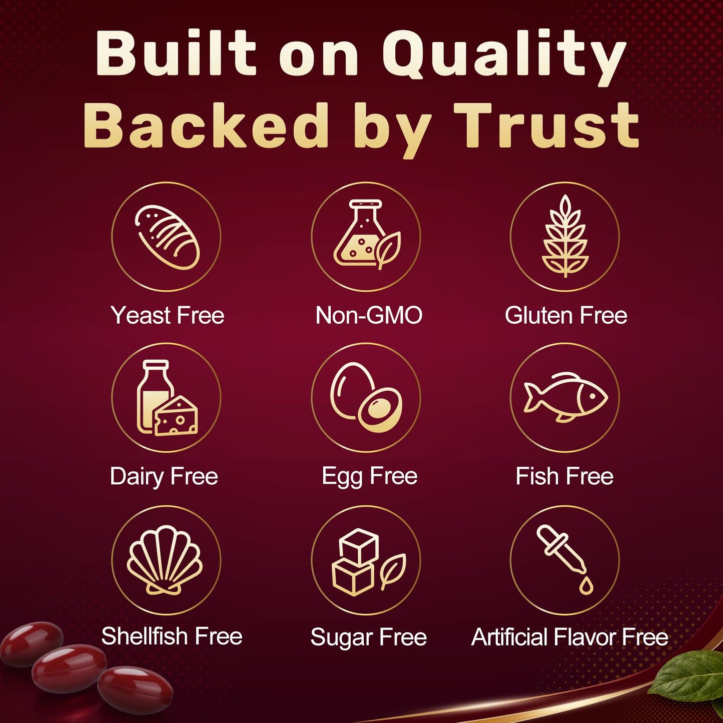 Navobary Iron with Multivitamin 65mg Iron + Vitamin C, D3, E, B6, B12 & Folate for Energy & Red Blood Cell Support Softgels 150