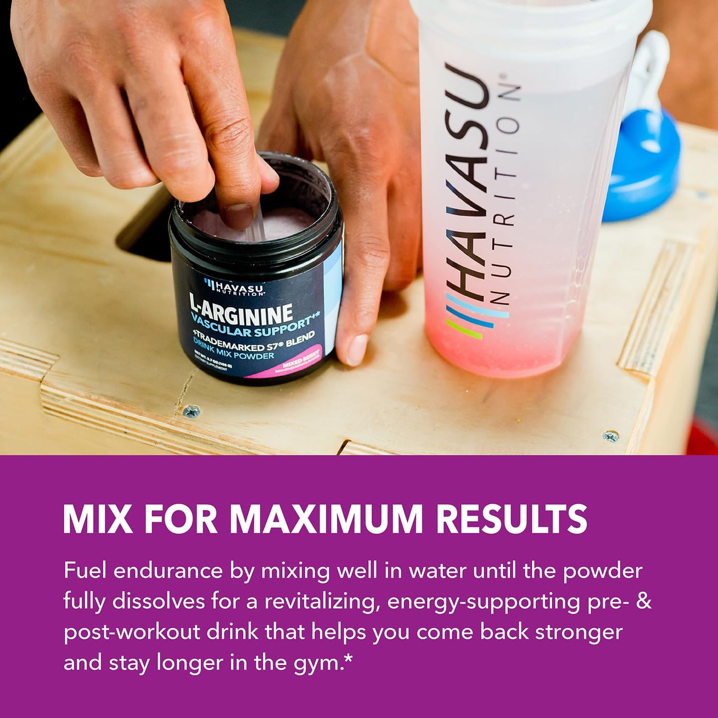 HAVASU NUTRITION L-Arginine with L-Citrulline and Beet Root Powder 3.7 oz