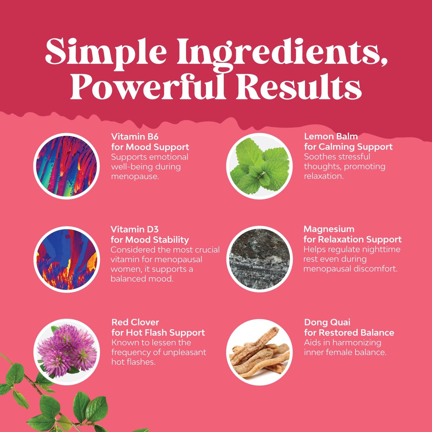 Natures Craft Complete Herbal Menopause Supplement for Women Capsules 60 Count