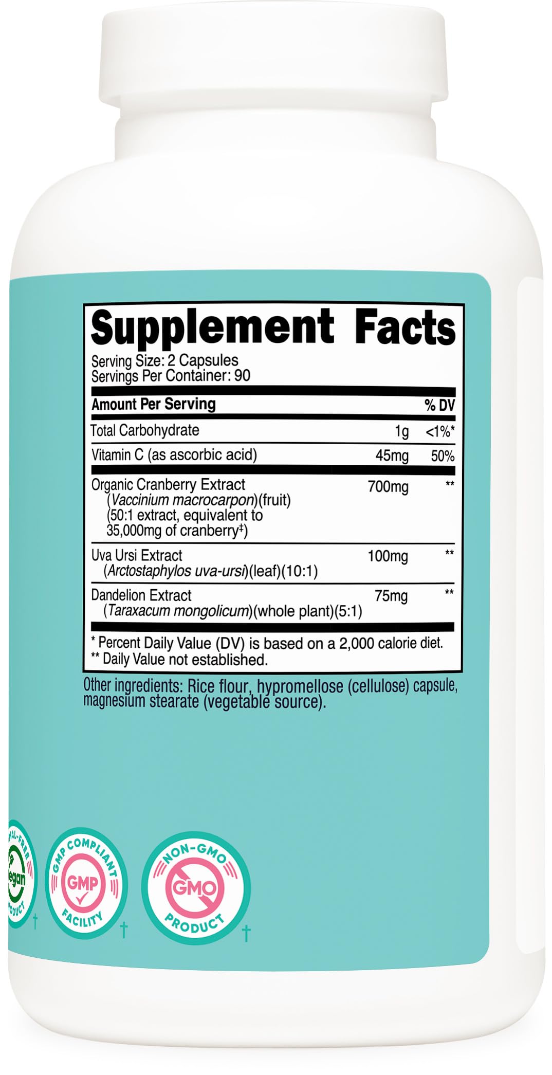 Nutricost Cranberry Extract for Women Capsules 180