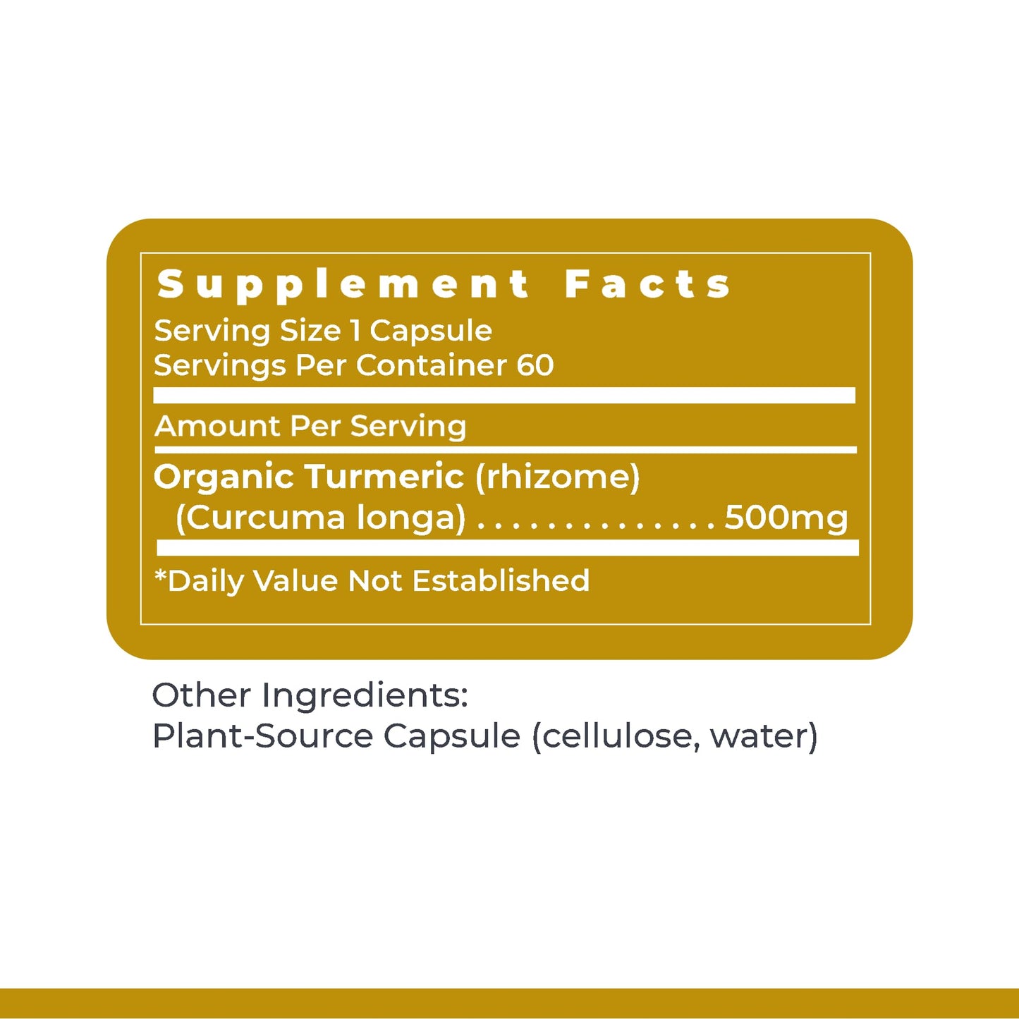 Premier Research Labs Turmeric Capsules 60 Capsules