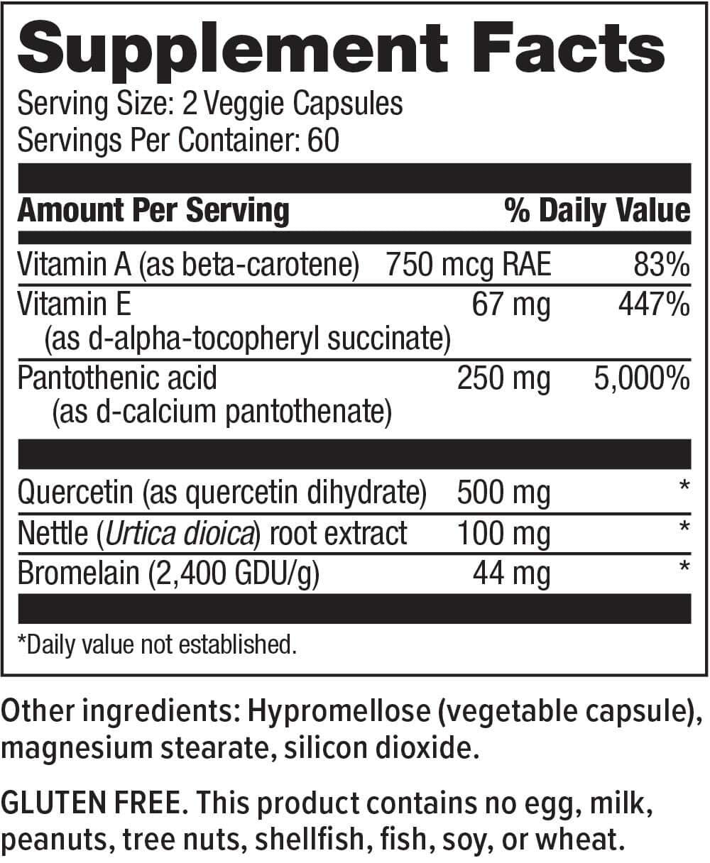 Hi-Health Quercetin Booster Capsule, 120 Capsules