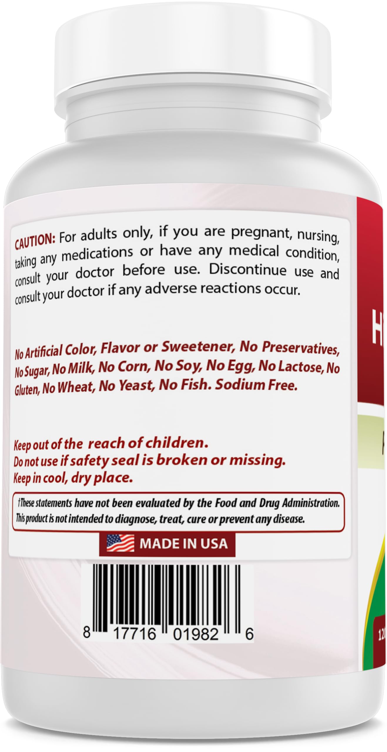 Best Naturals Hibiscus 10:1 Extract (250) Capsules, 120 Count
