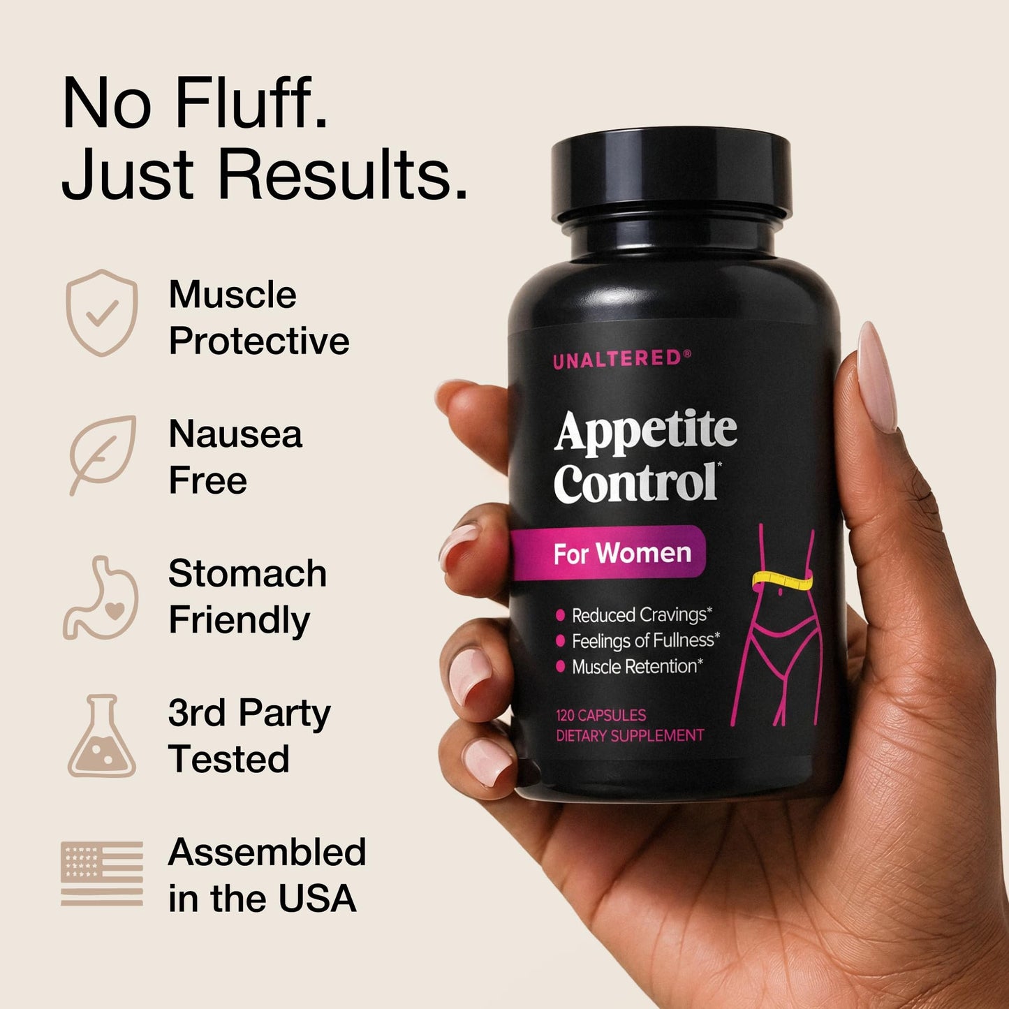 UNALTERED Appetite Control for Women 120 Capsules