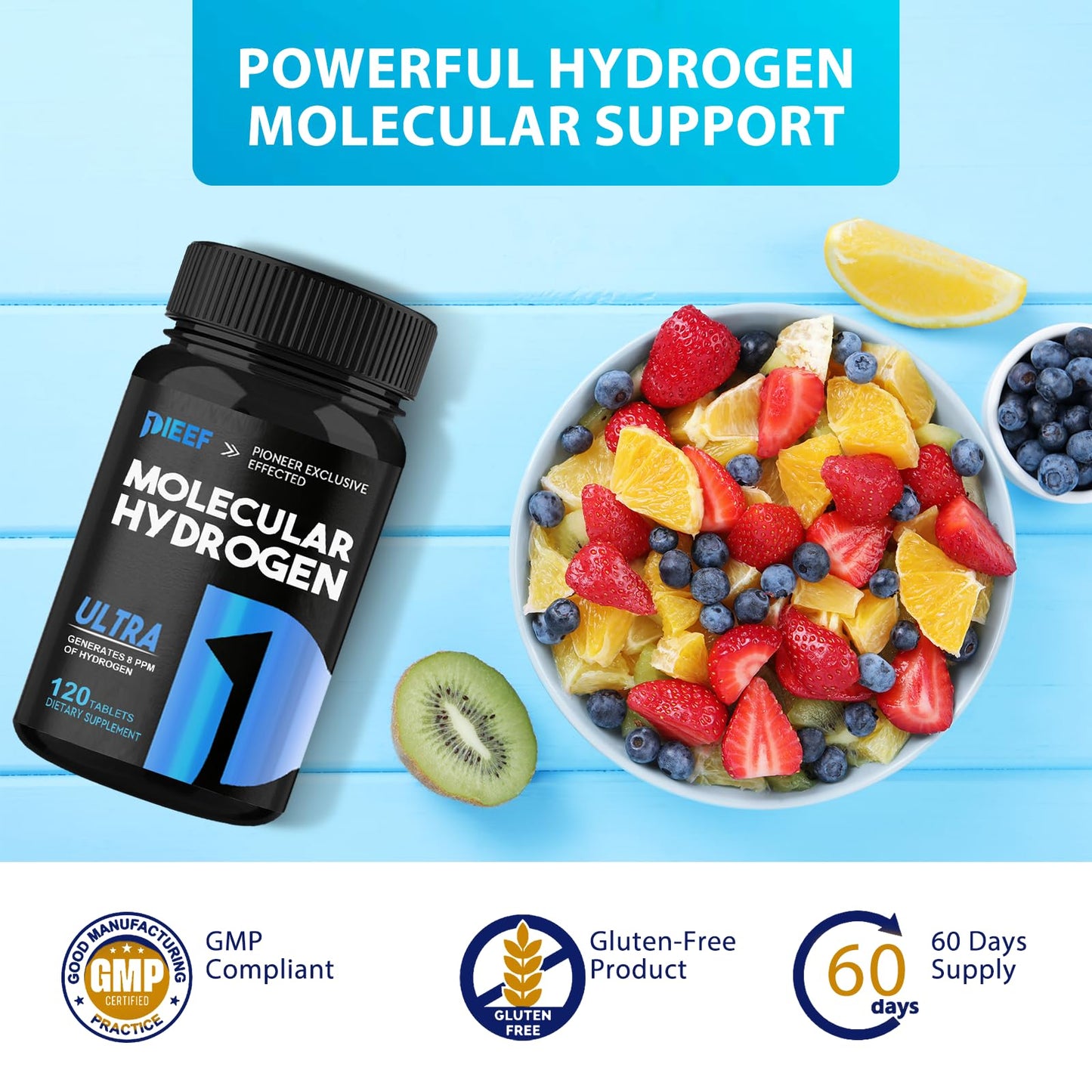 Selvique Hydrogen Water Tablets Tablet 120 Count